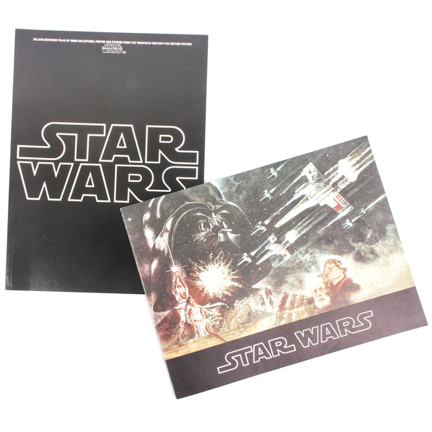 1977 Original "Star Wars" Souvenir Book and Program
