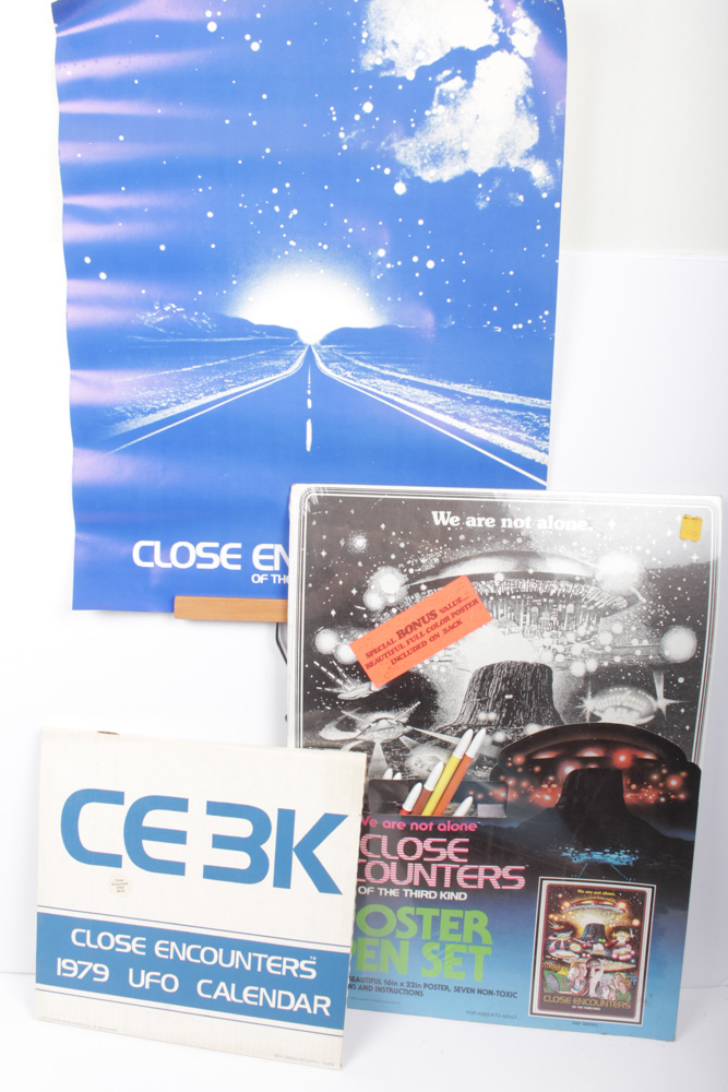 Vintage "Close Encounters of the Third Kind" Collectibles