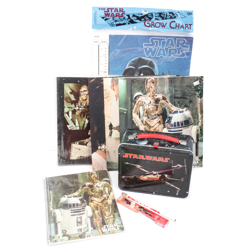 Vintage "Star Wars" School Supplies