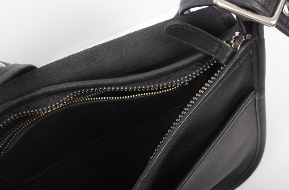 Coach Patricia Legacy Black Leather Shoulder Bag