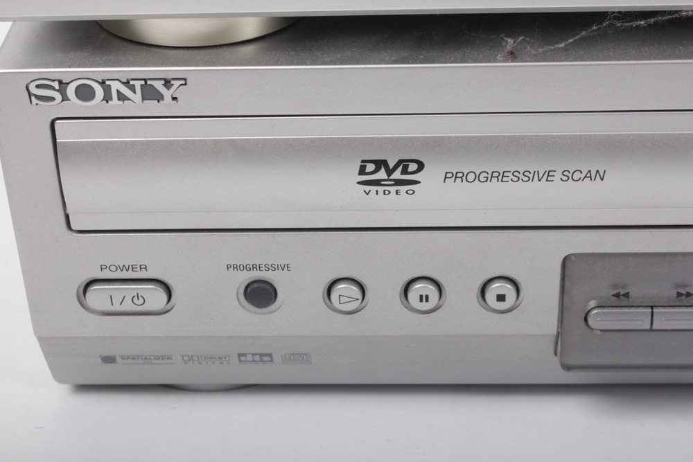 Sony DVD/VHS Player With Pioneer VSX-C300 Receiver