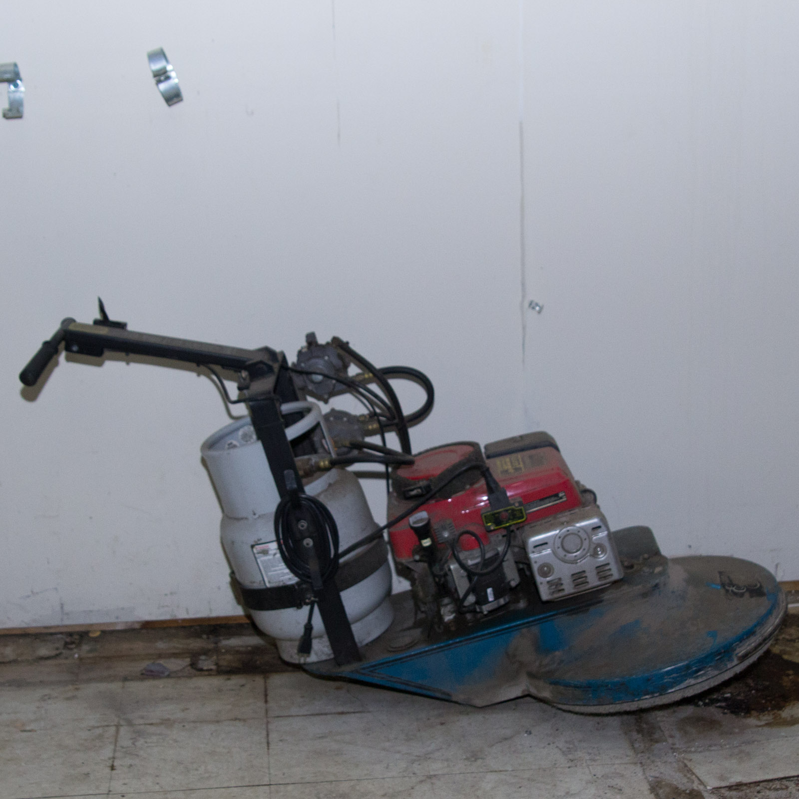 Propane Powered Honda Motor Floor Buffer