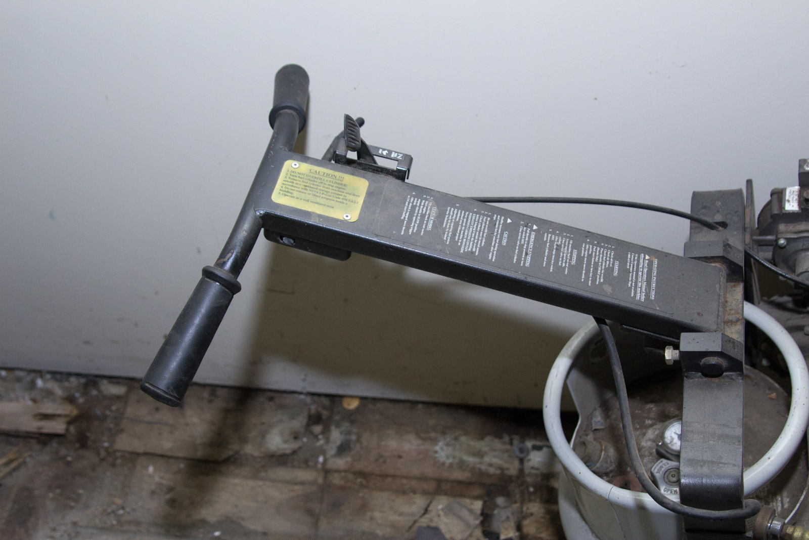 Propane Powered Honda Motor Floor Buffer