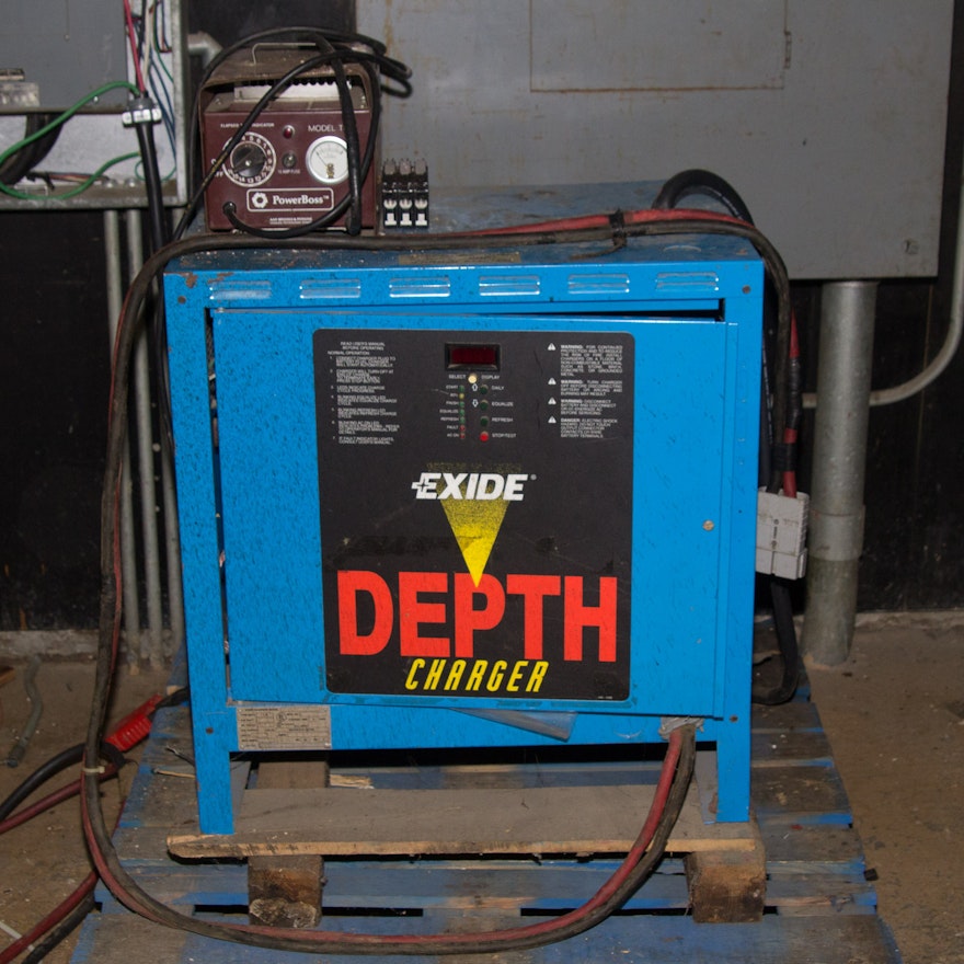 Exide Depth Charger and PowerBoss Timer