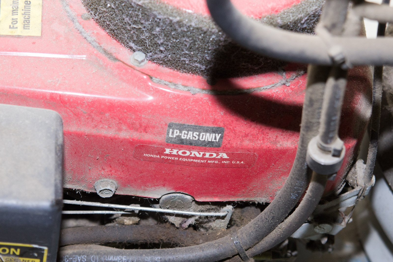 Propane Powered Honda Motor Floor Buffer