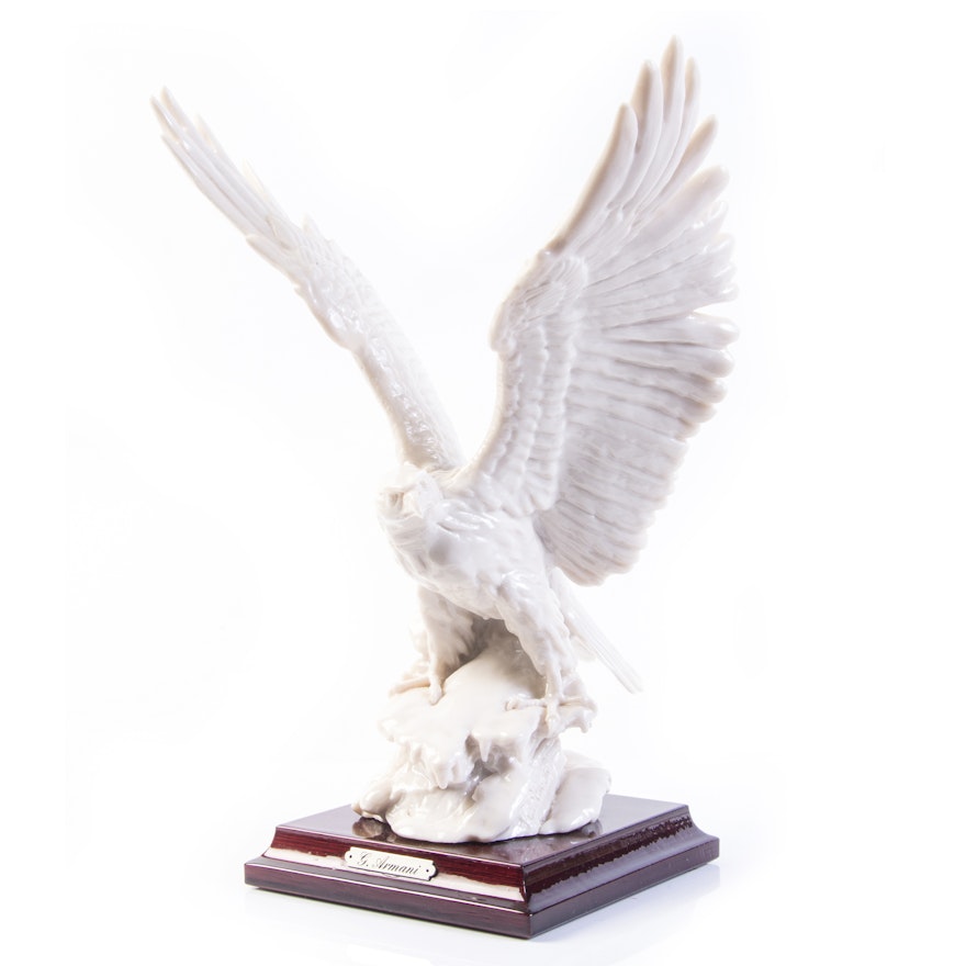 G. Armani Eagle Sculpture