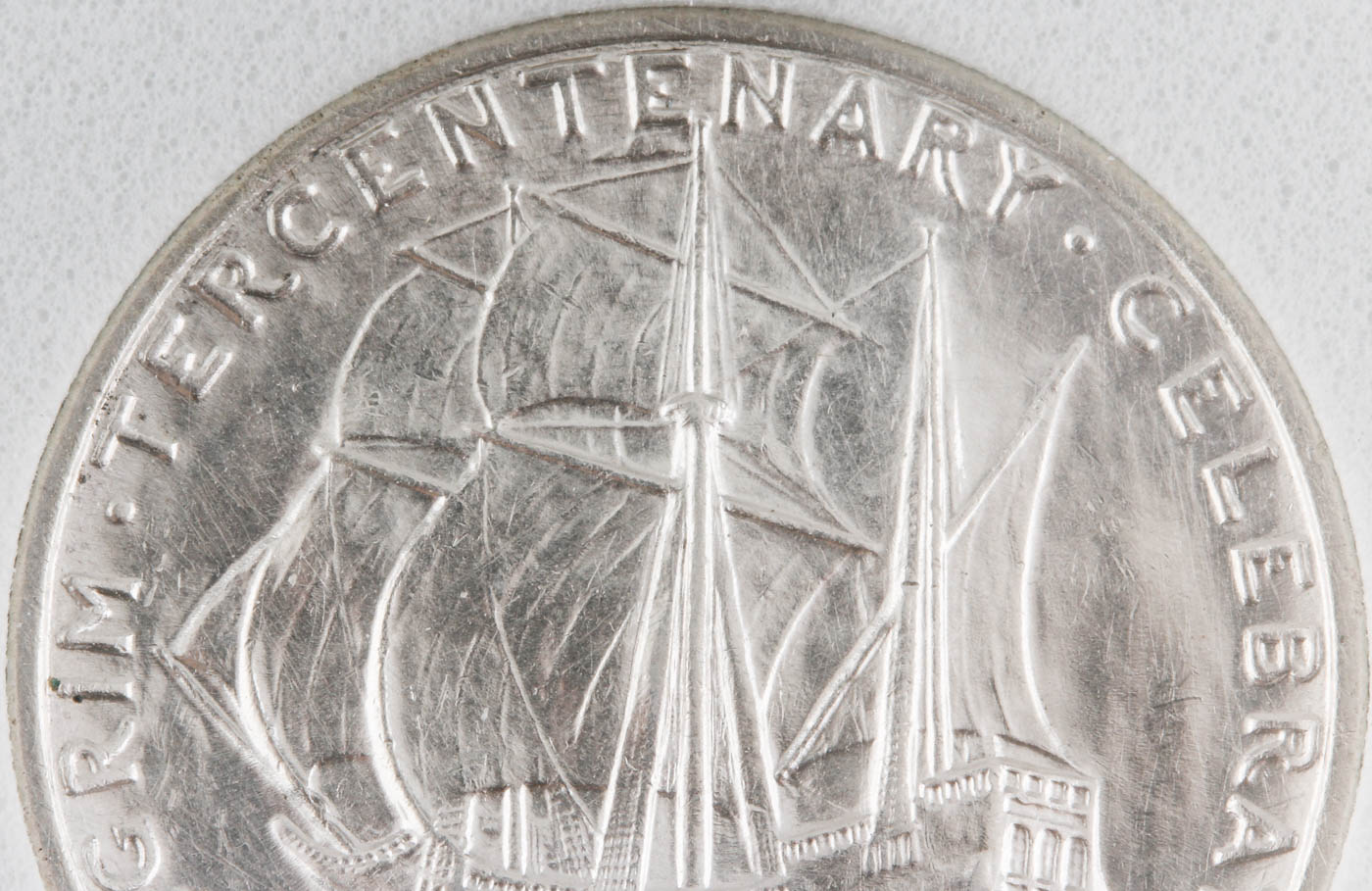 1920 Pilgrim Tercentenary Commemorative Silver Half Dollar