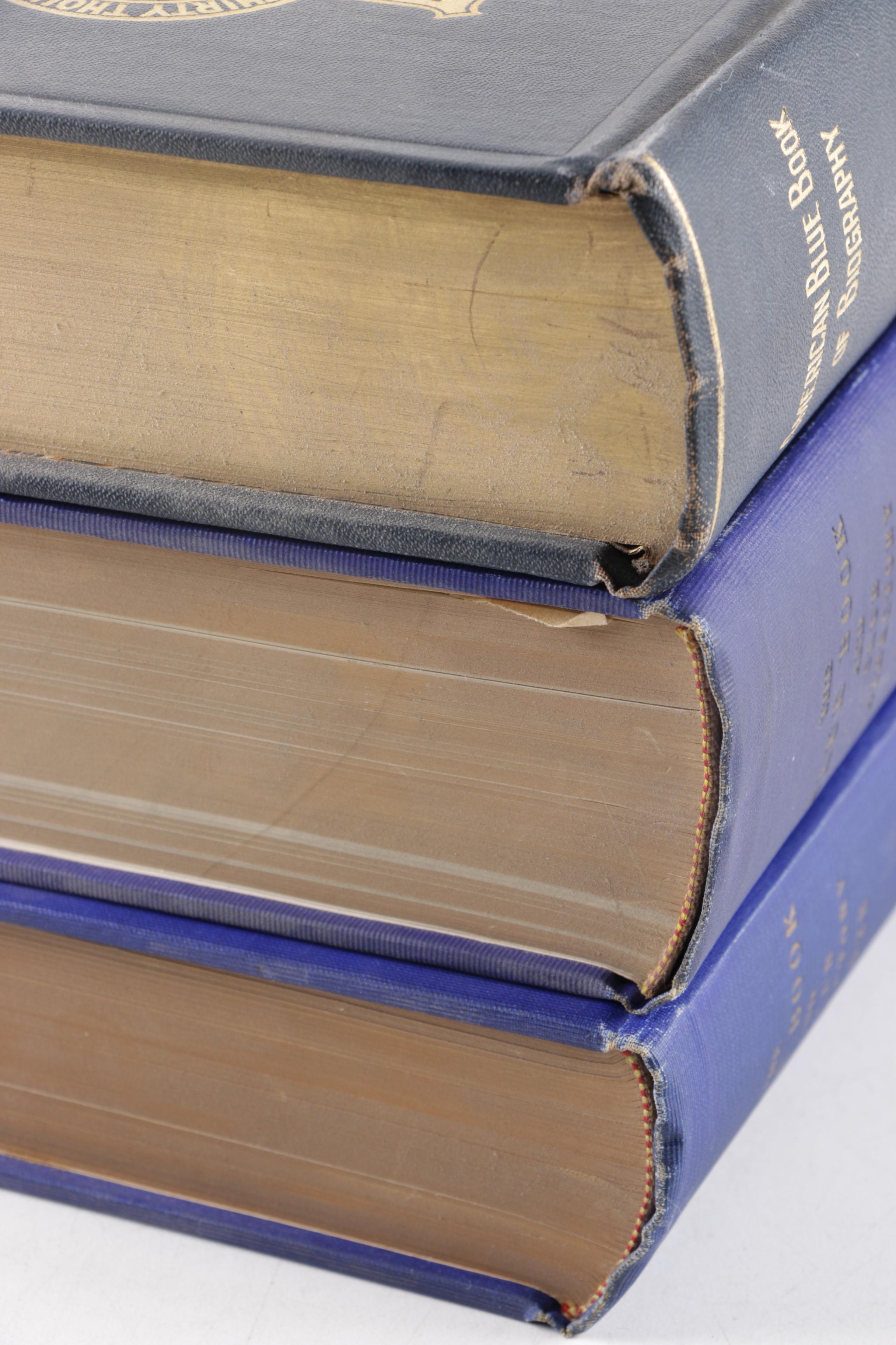 1928 & 1930 "The Blue Book and Club Directory"