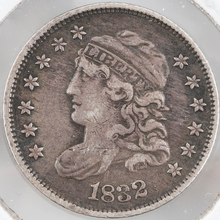 1832 Capped Bust Silver Half Dime