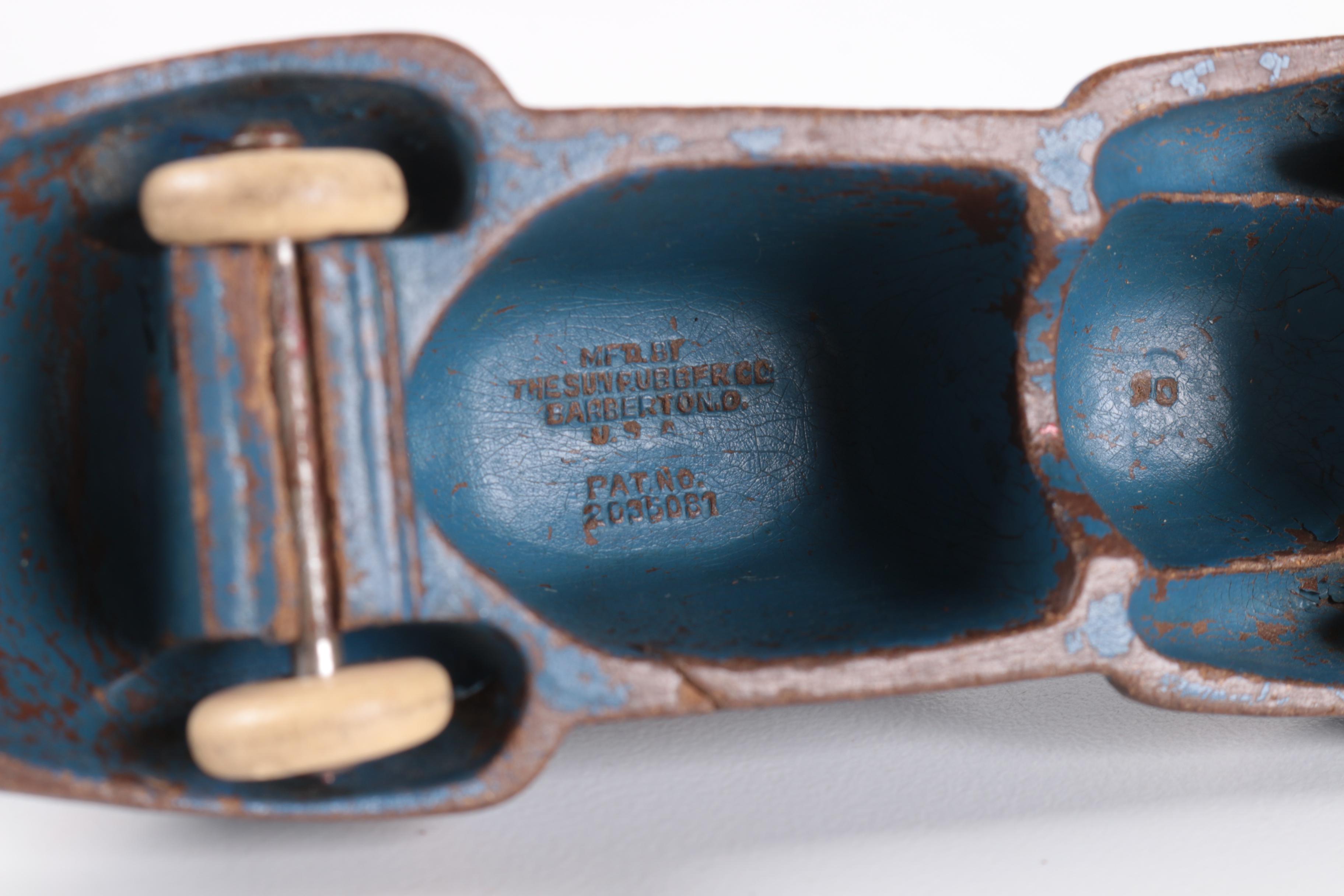 Vintage Toy Car Assortment Including Sun Rubber Company