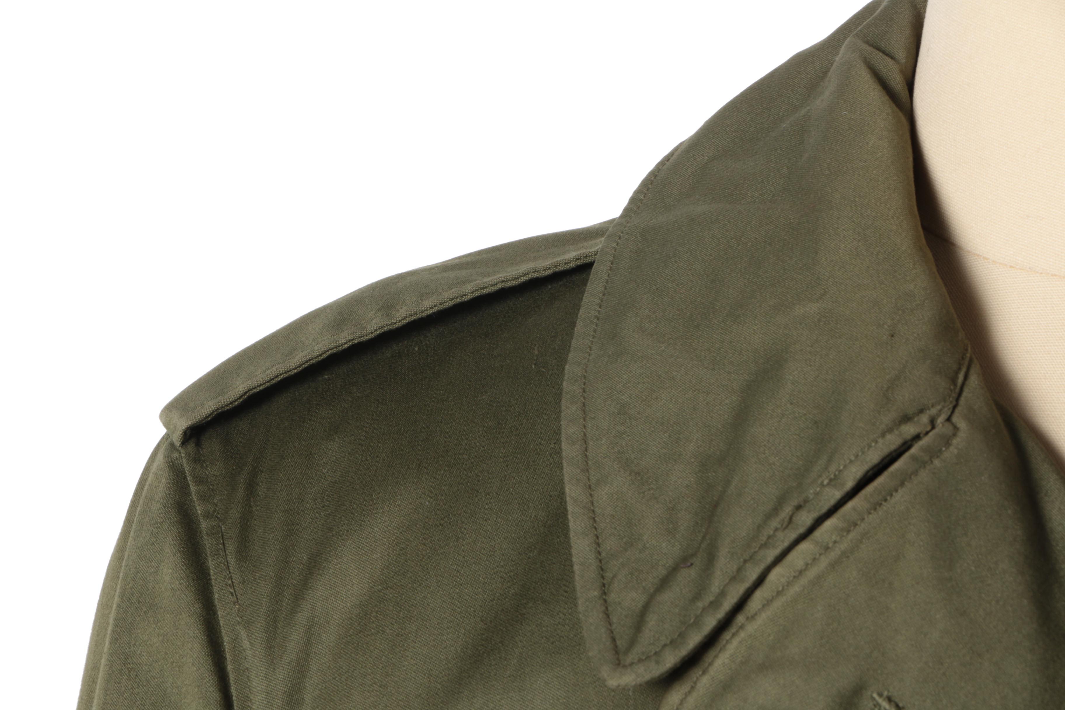 Vintage Military Trench Coat