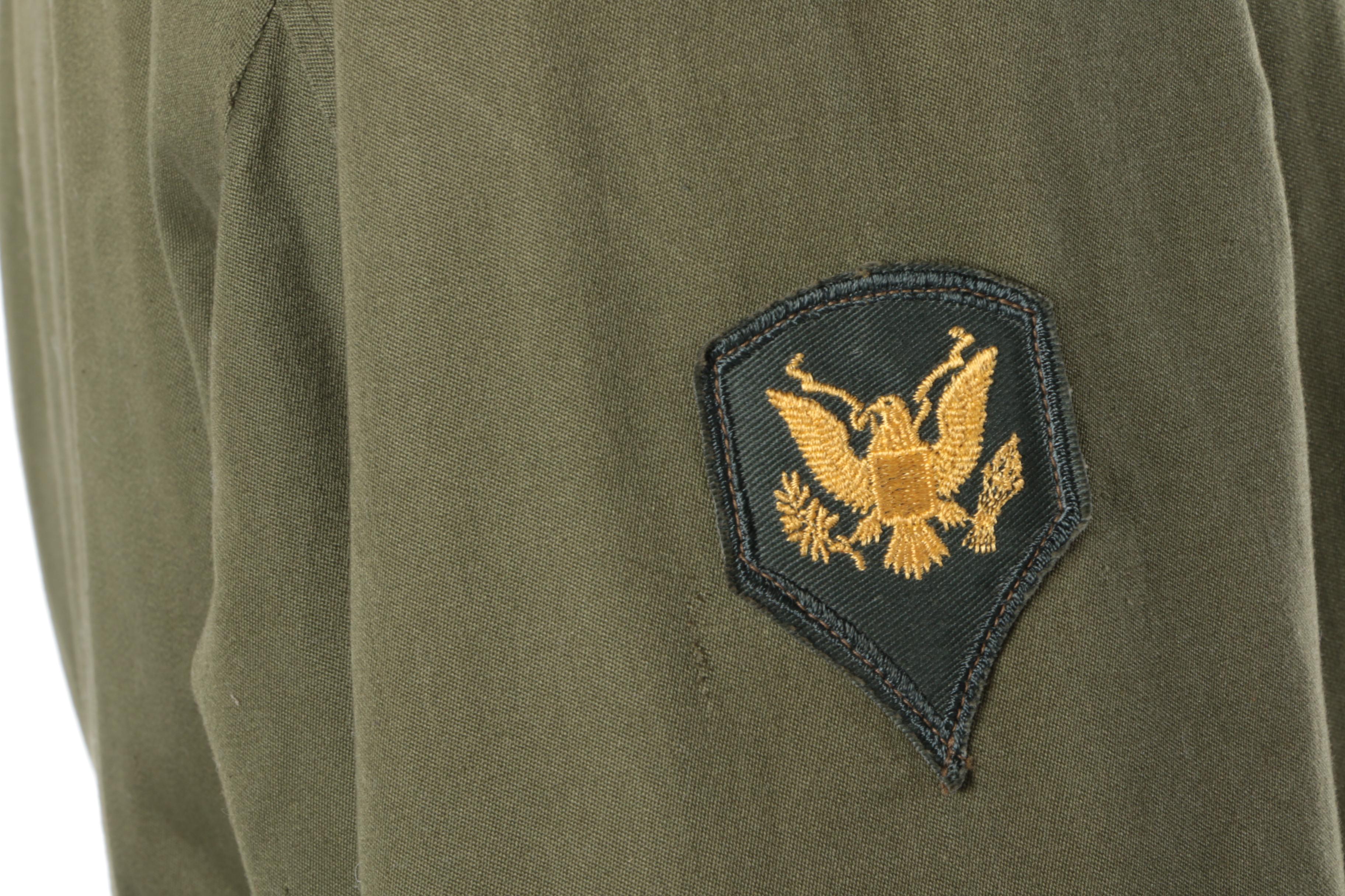 Vintage Military Trench Coat