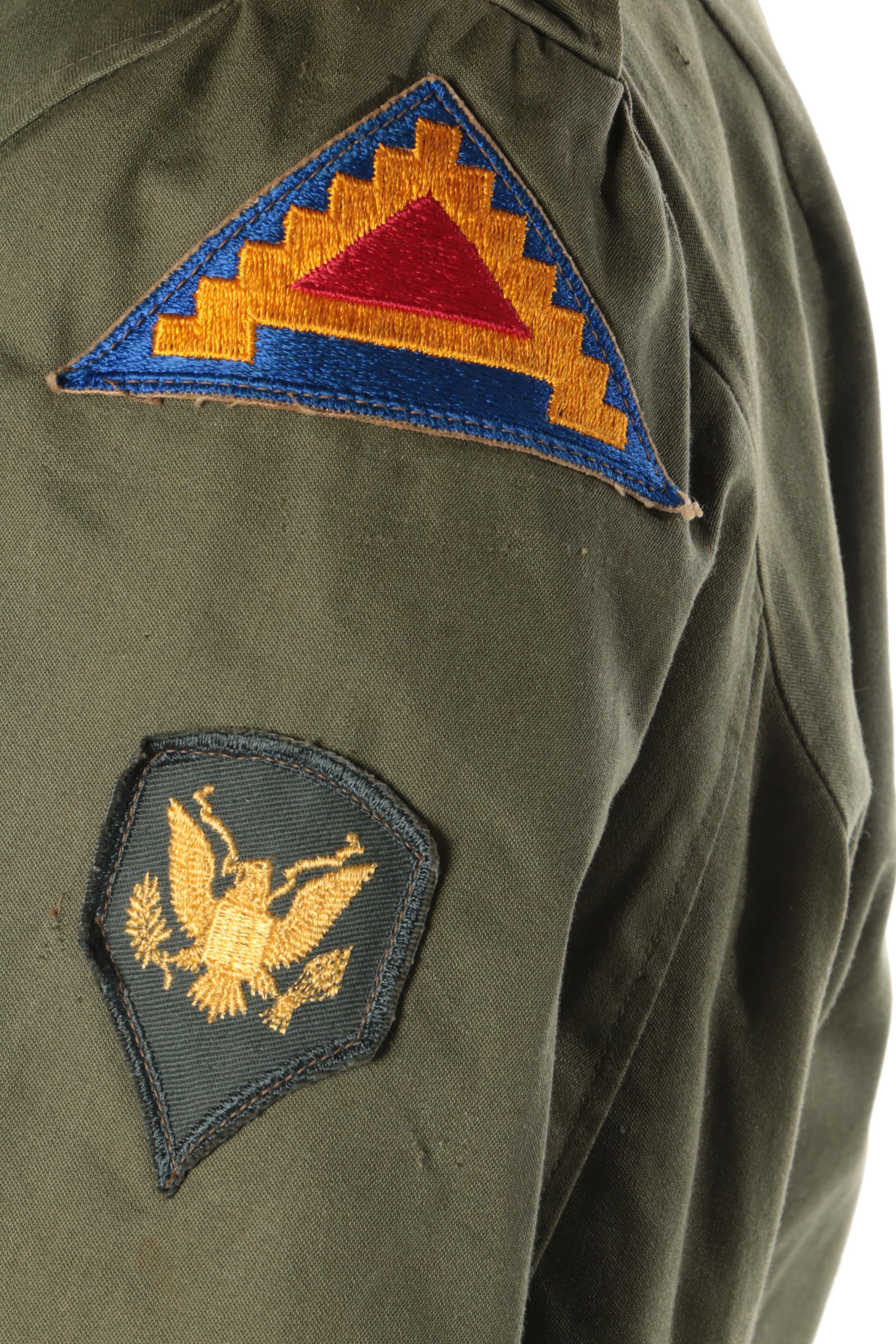 Vintage Military Trench Coat