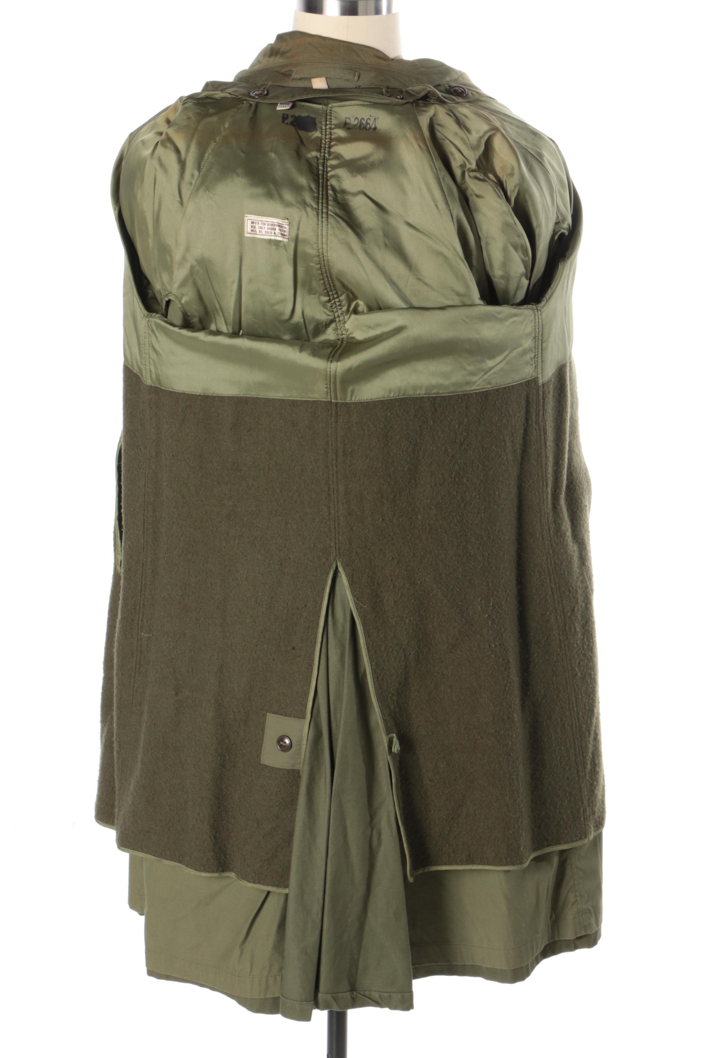 Vintage Military Trench Coat