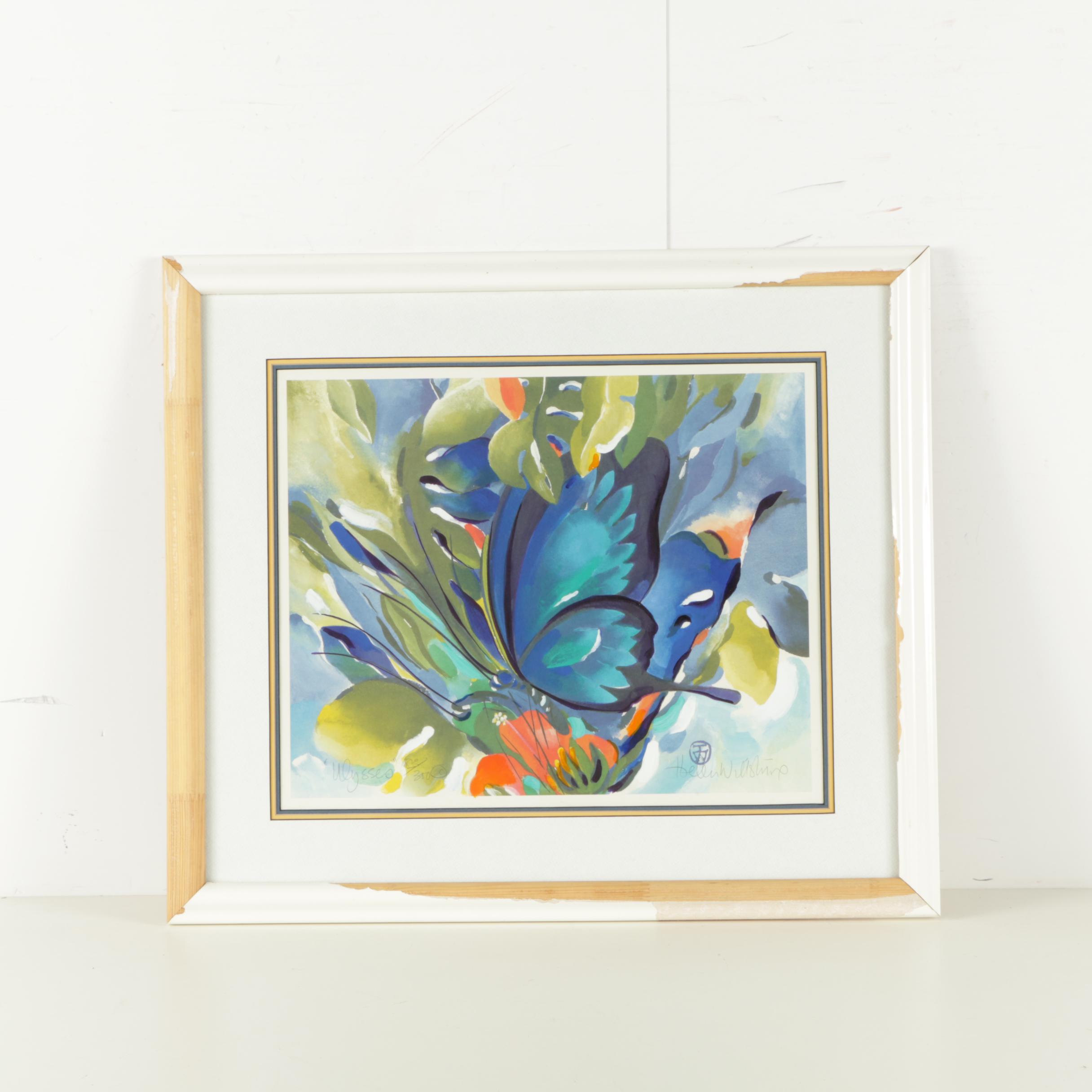 Helen Willshire Limited Edition Offset Lithograph on Paper "Ulysses"