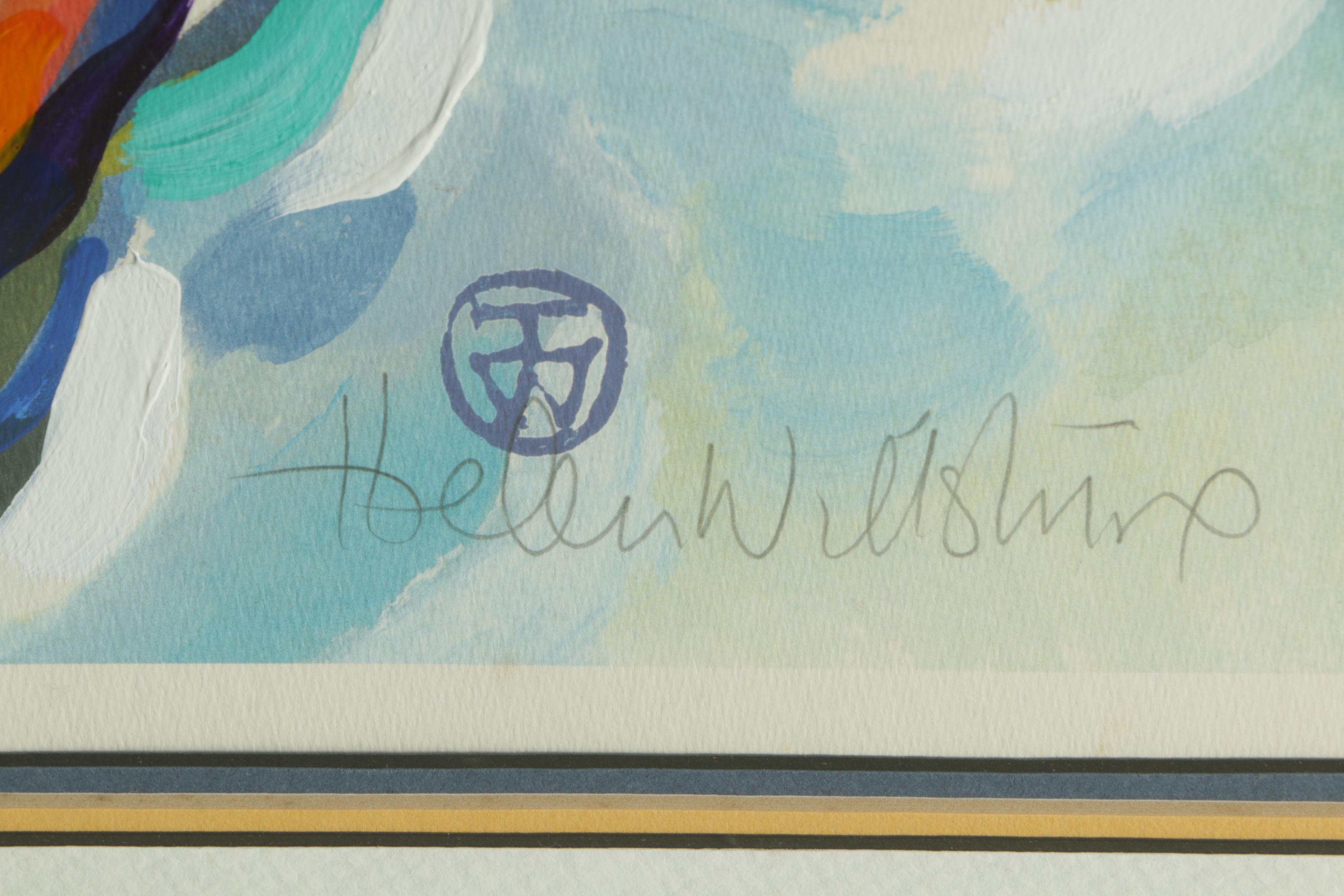 Helen Willshire Limited Edition Offset Lithograph on Paper "Ulysses"