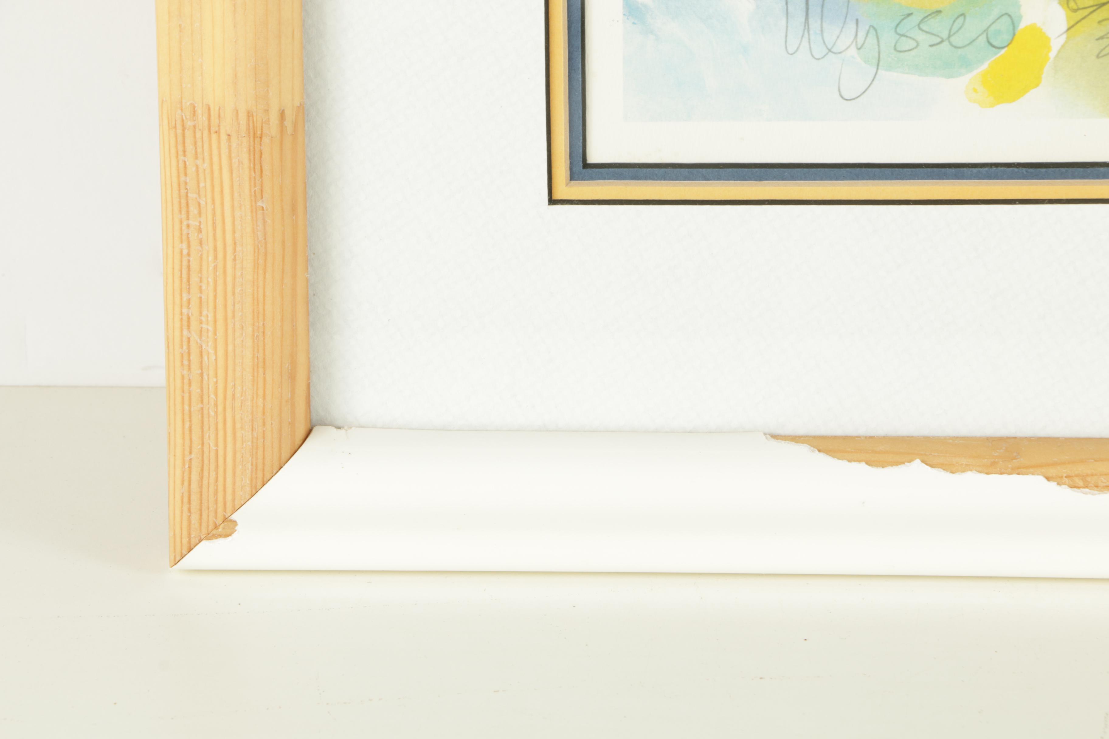 Helen Willshire Limited Edition Offset Lithograph on Paper "Ulysses"