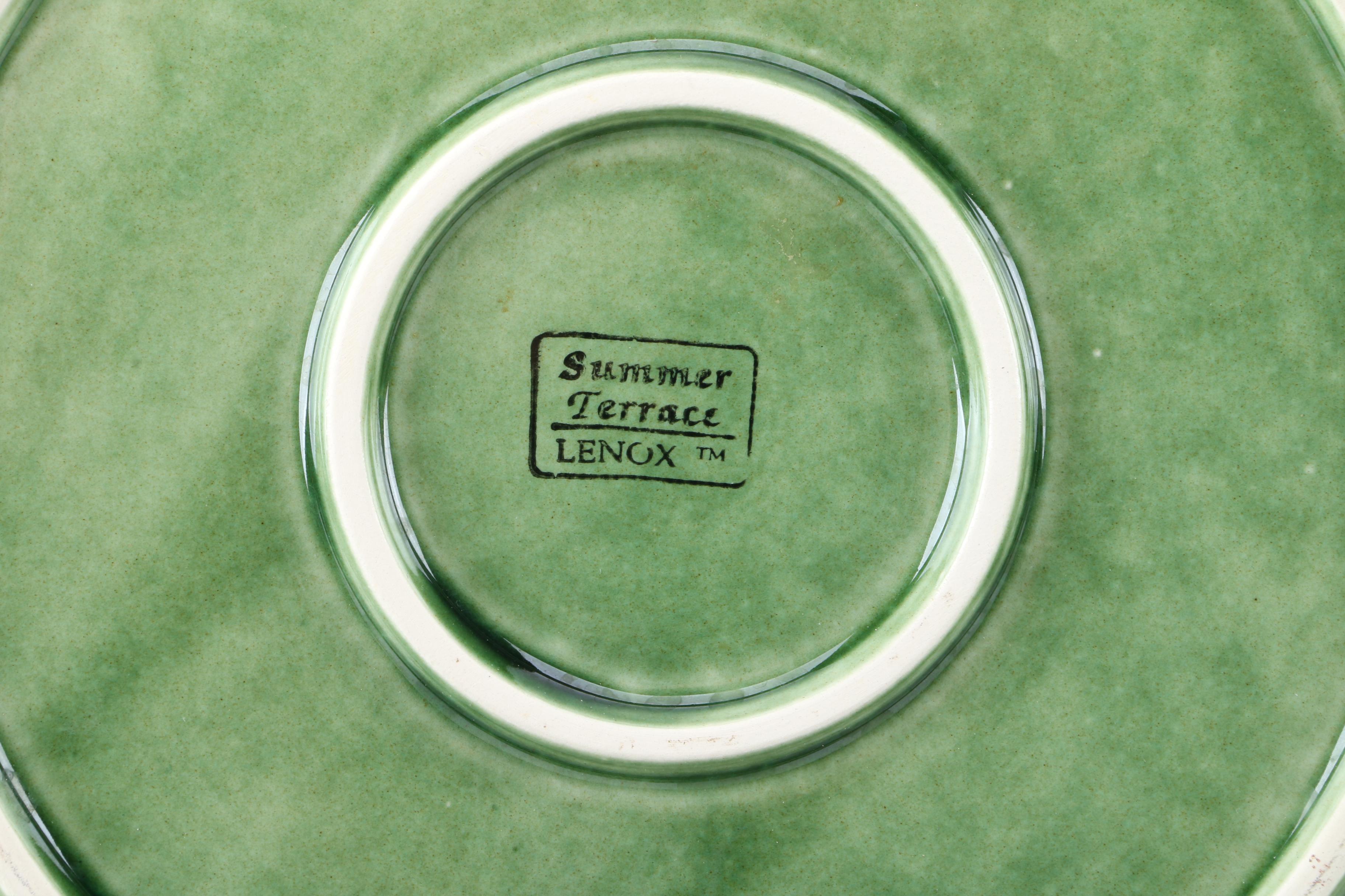 Lenox "Summer Terrace" and Bordallo Pinneiro Tableware