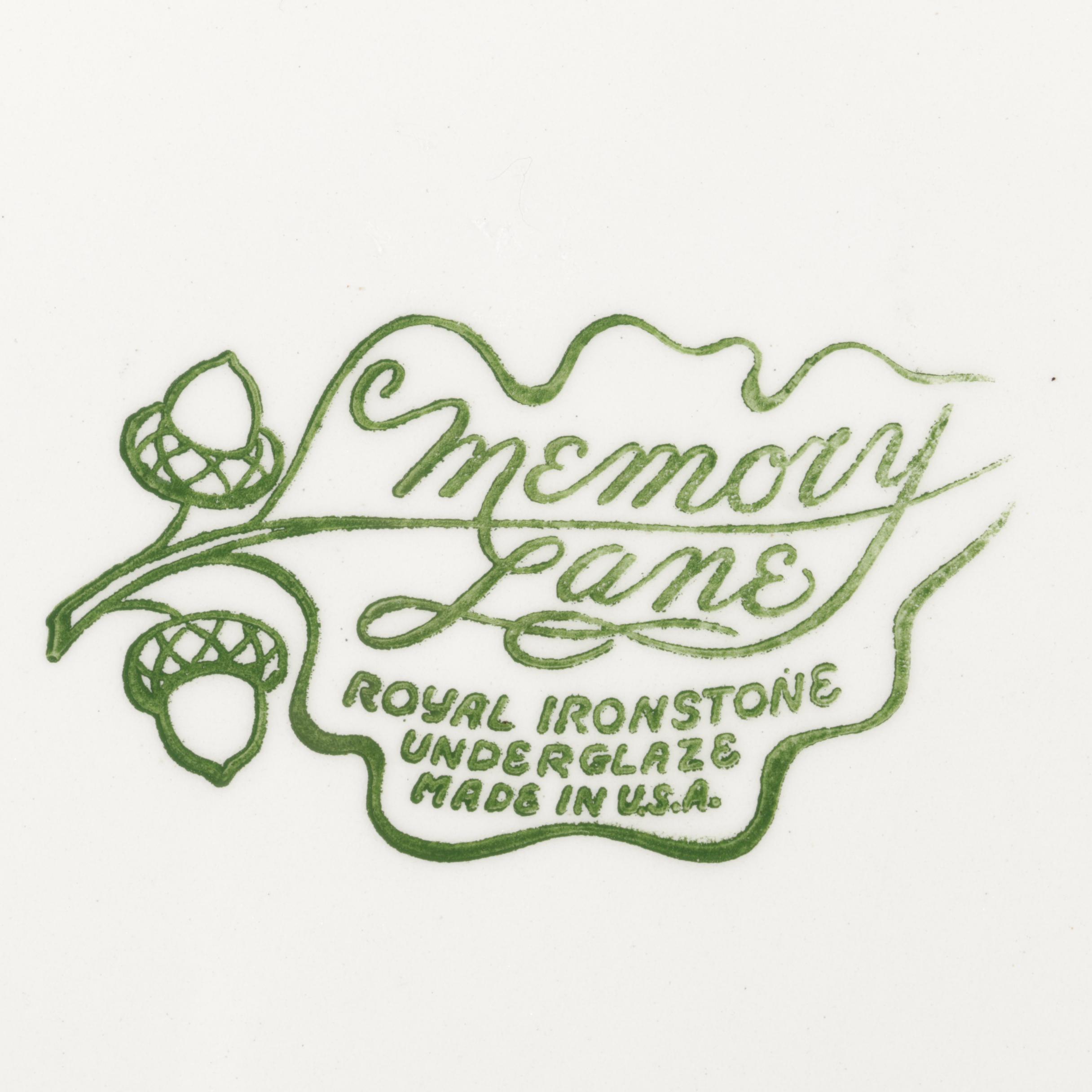 Royal "Memory Lane Pink" and Other Ironstone Tableware