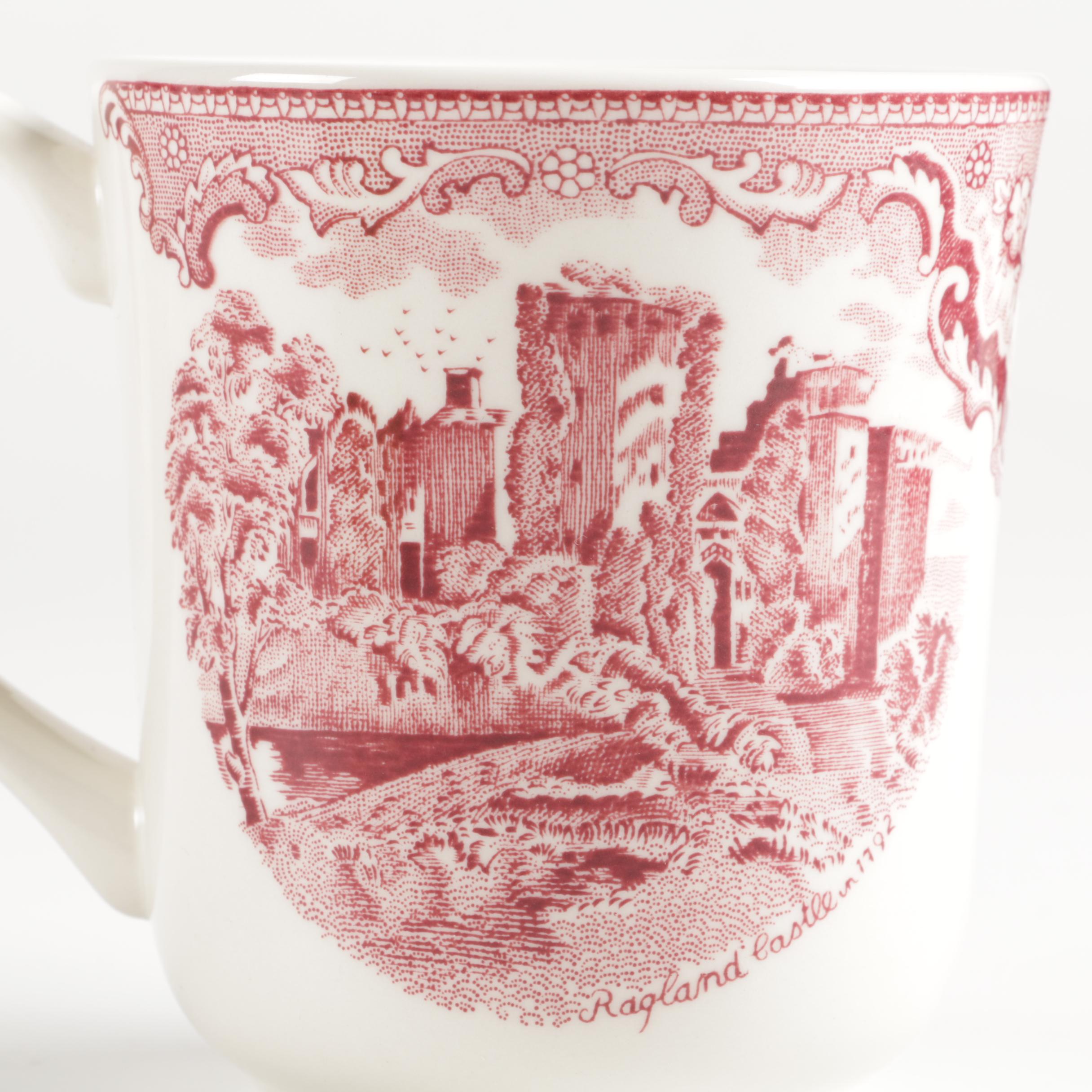 Royal "Memory Lane Pink" and Other Ironstone Tableware