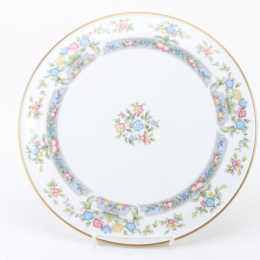 Royal Worcester "Mayfield" Cake Plate, Circa 1981