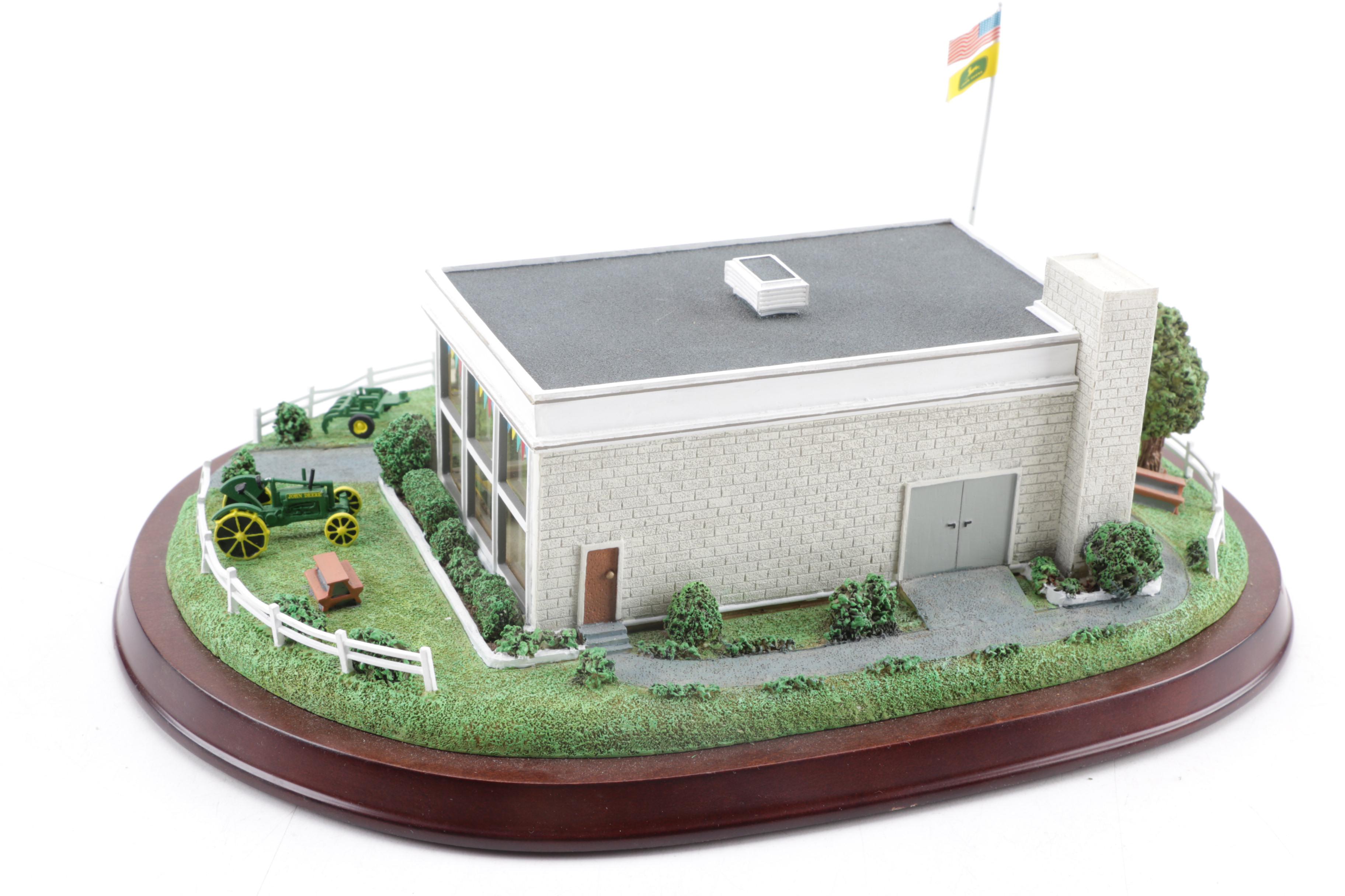 Danbury Mint "John Deere Dealership" Figurine