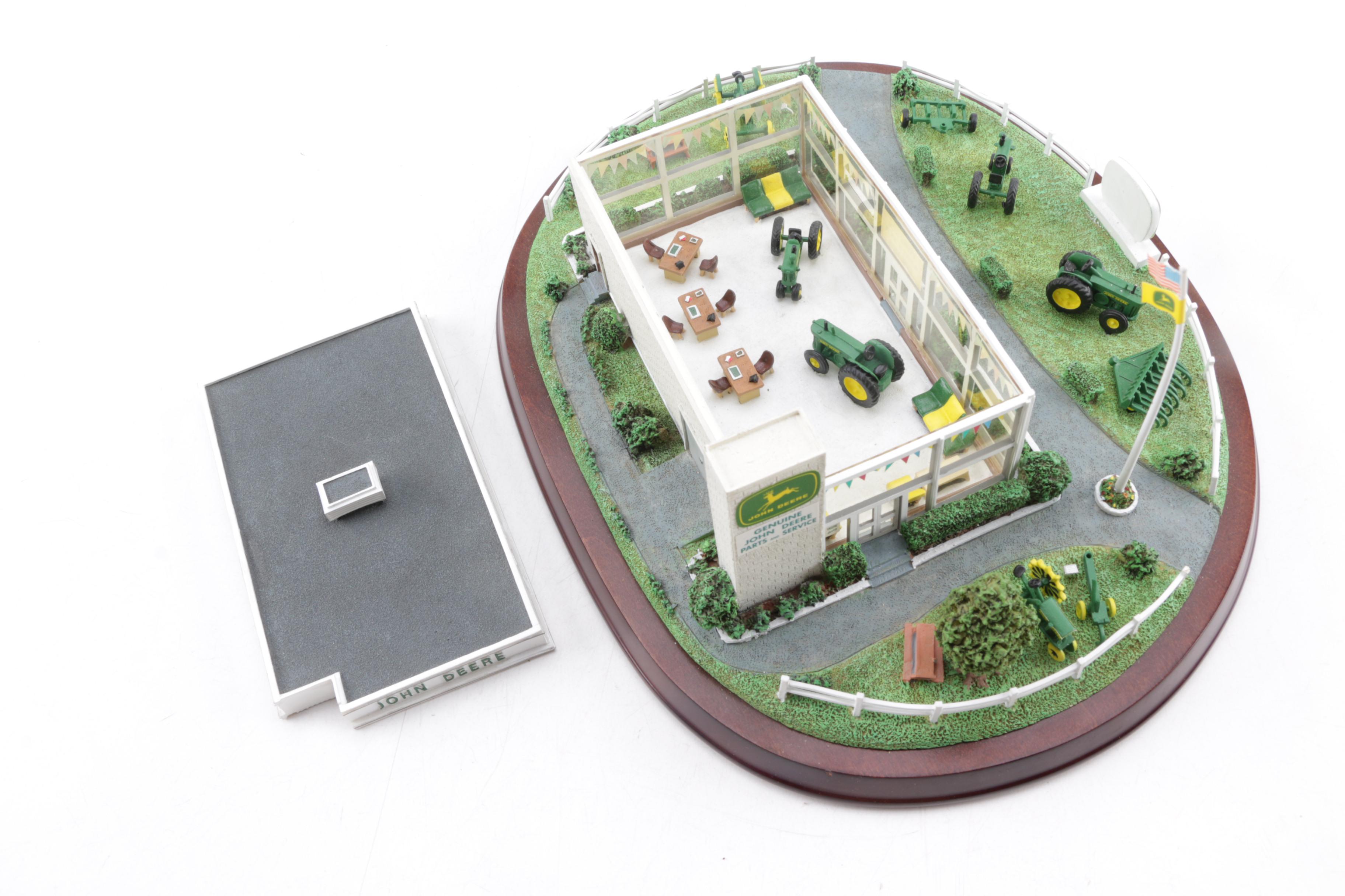 Danbury Mint "John Deere Dealership" Figurine