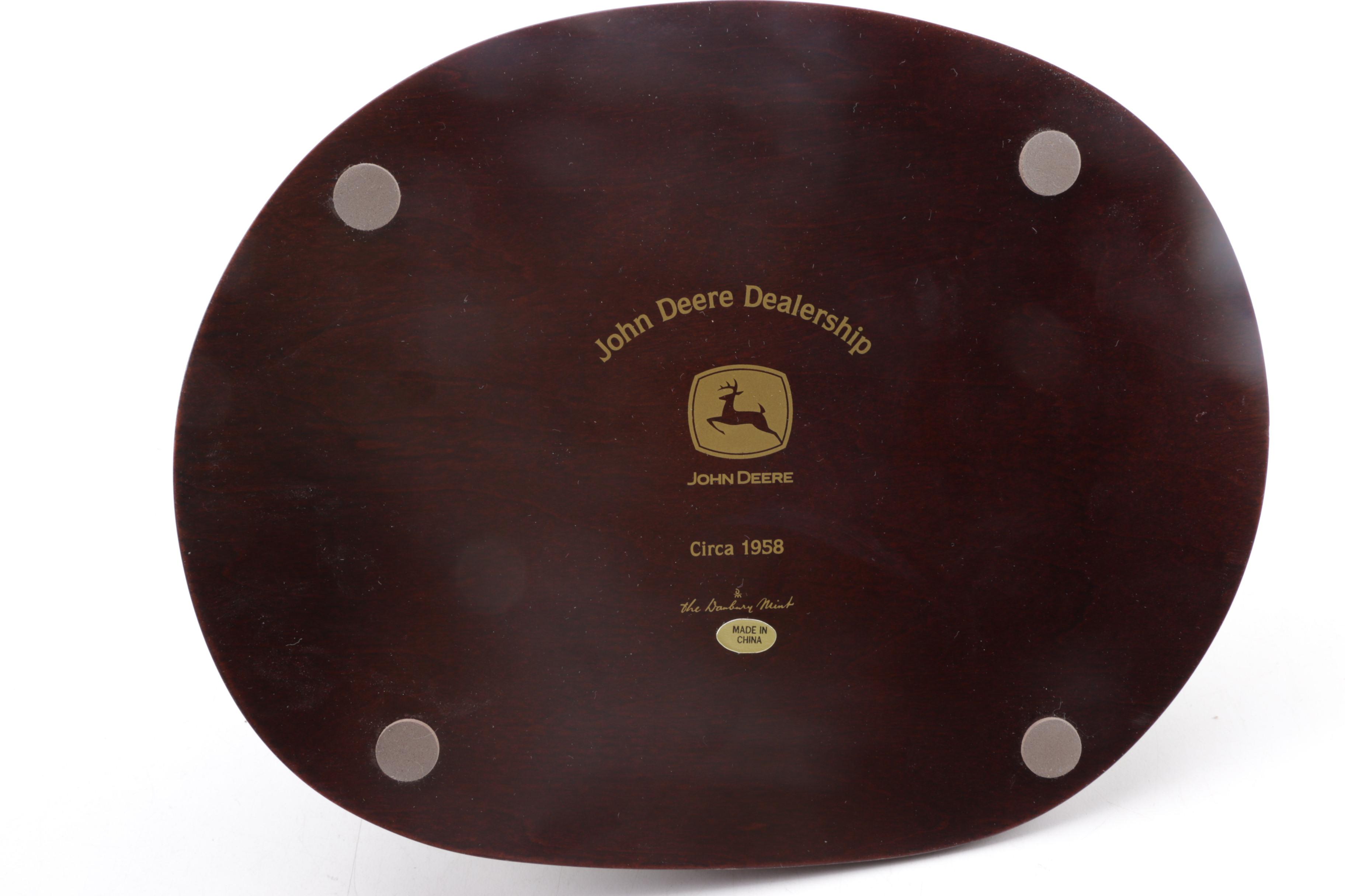 Danbury Mint "John Deere Dealership" Figurine