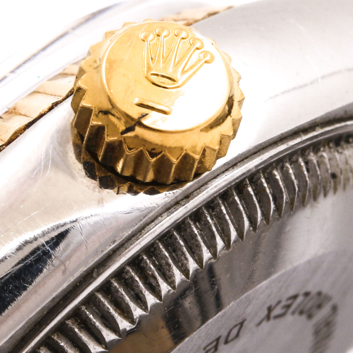 Rolex Oyster Perpetual Datejust 14K and Stainless Steel Diamond Watch