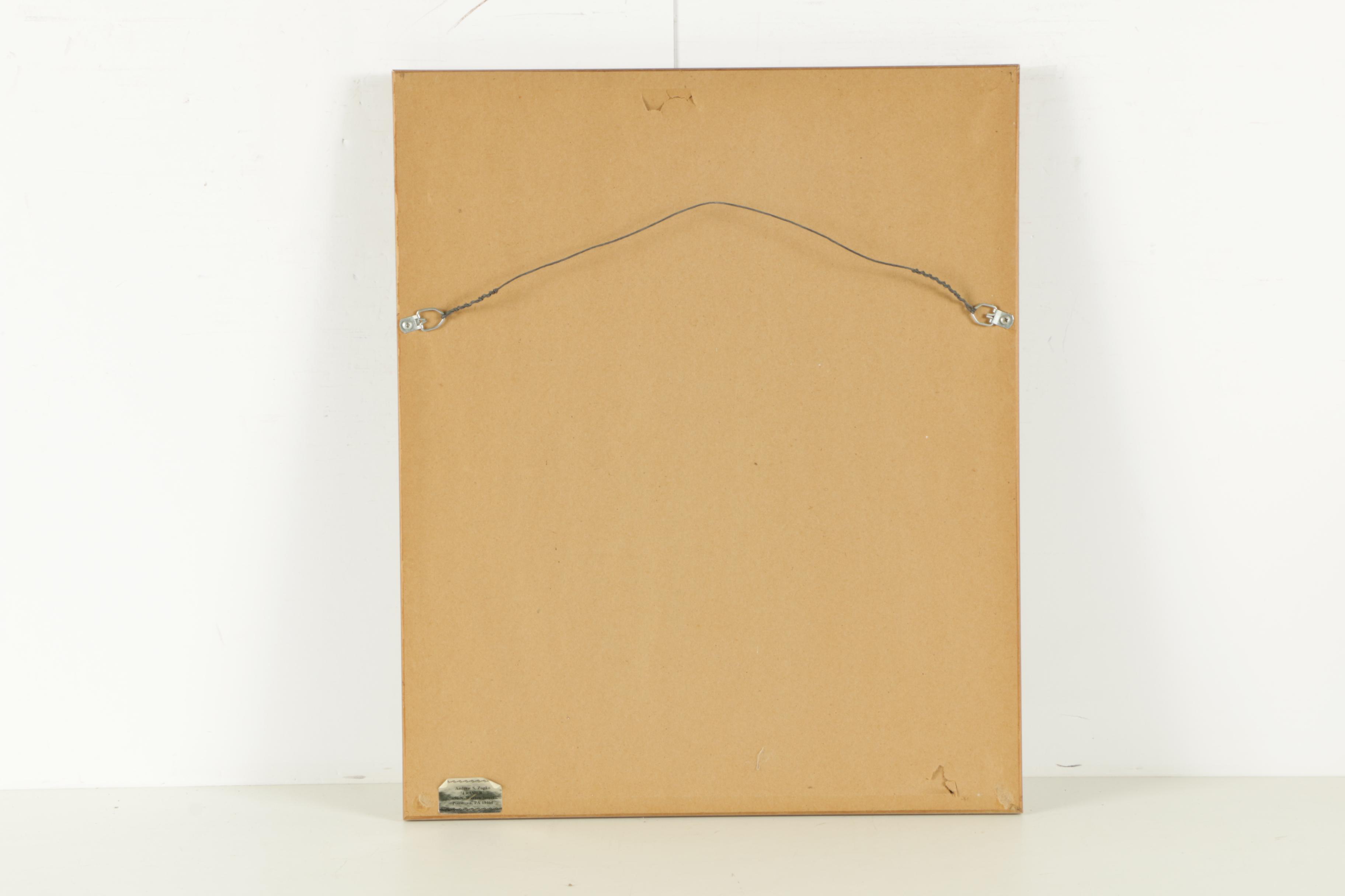 Yvonne Strom Watercolor Painting of White Poppies