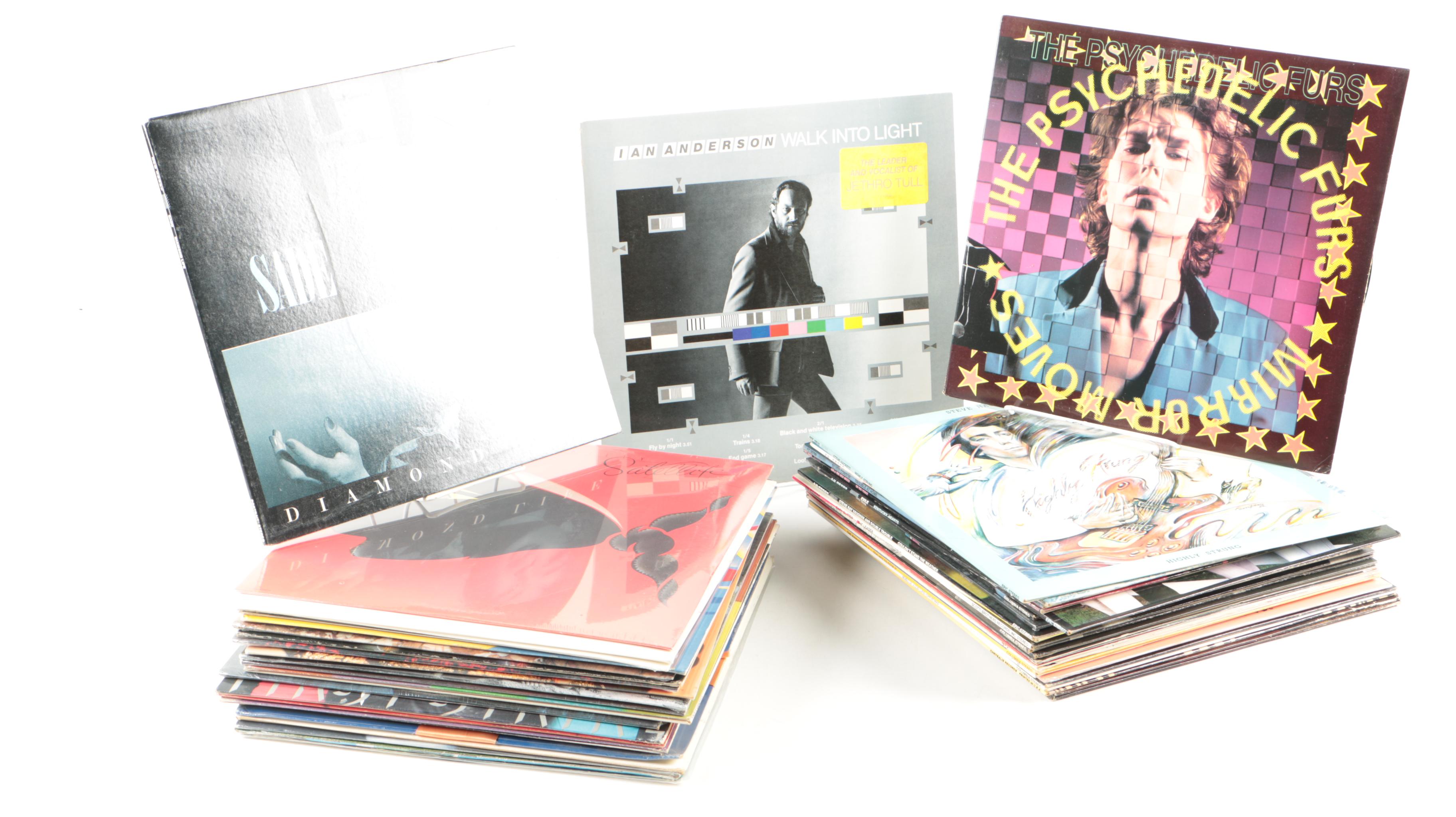 Sade, Psychedelic Furs, Stevie Ray Vaughan and Other Pop and Rock LPs