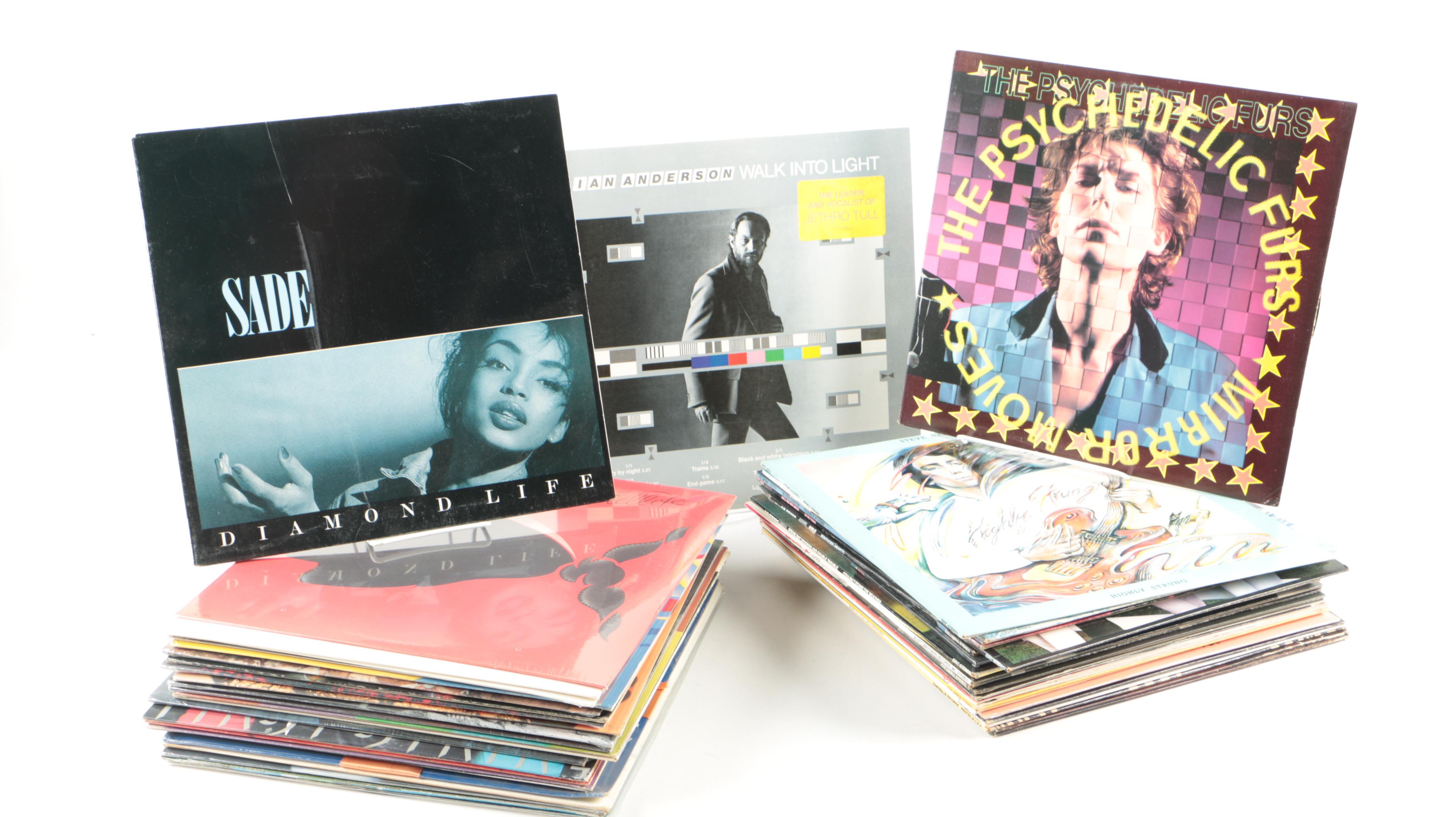 Sade, Psychedelic Furs, Stevie Ray Vaughan and Other Pop and Rock LPs