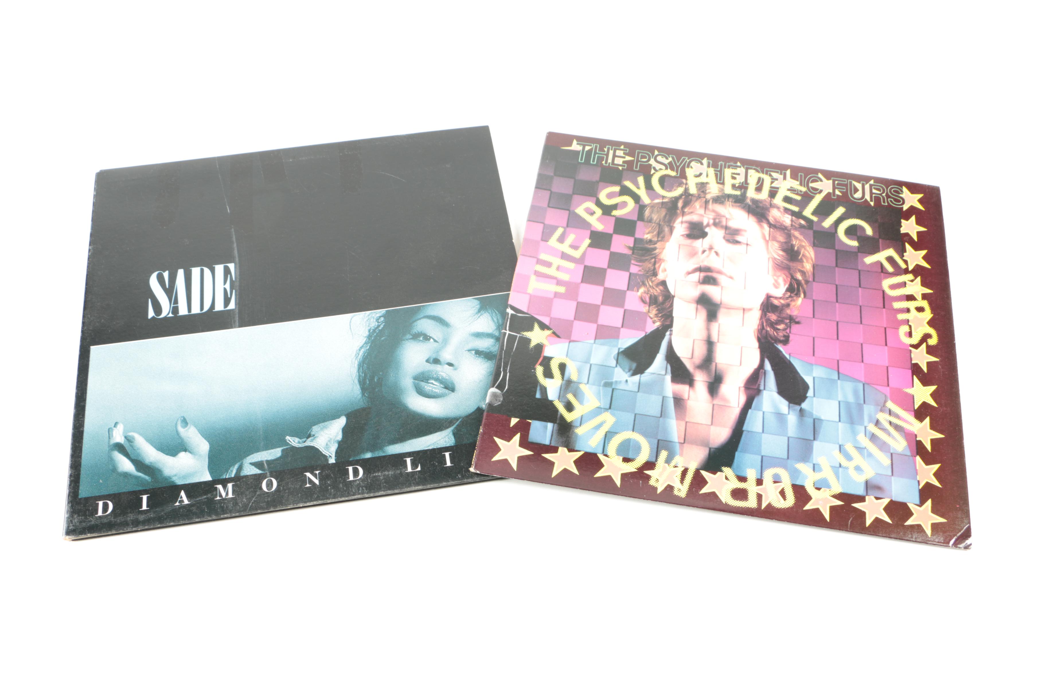 Sade, Psychedelic Furs, Stevie Ray Vaughan and Other Pop and Rock LPs