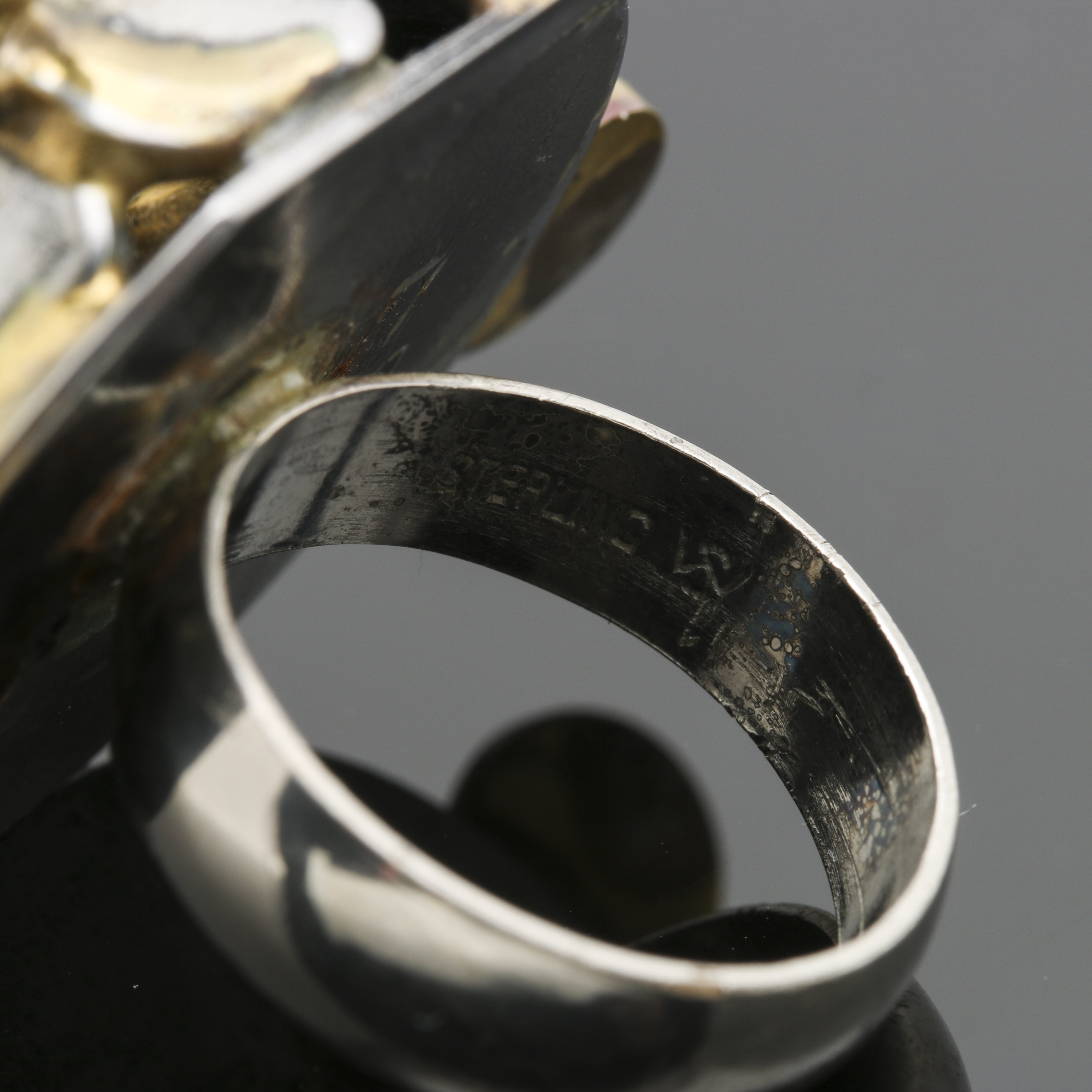 Sterling Silver Jewelry with Yellow Gold Accents