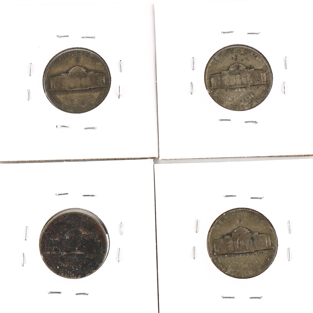 Select Assortment of Mercury Dimes and Silver Wartime Nickels