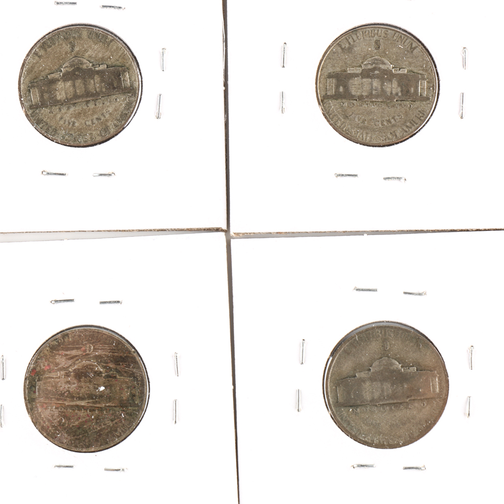 Select Assortment of Mercury Dimes and Silver Wartime Nickels