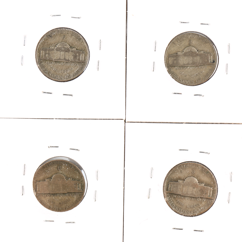 Select Assortment of Mercury Dimes and Silver Wartime Nickels