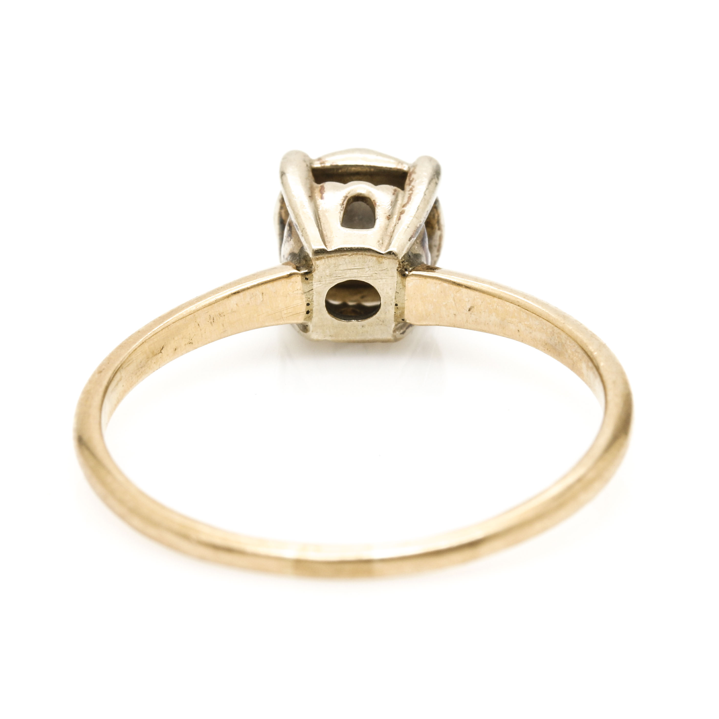14K Yellow Gold Diamond Ring