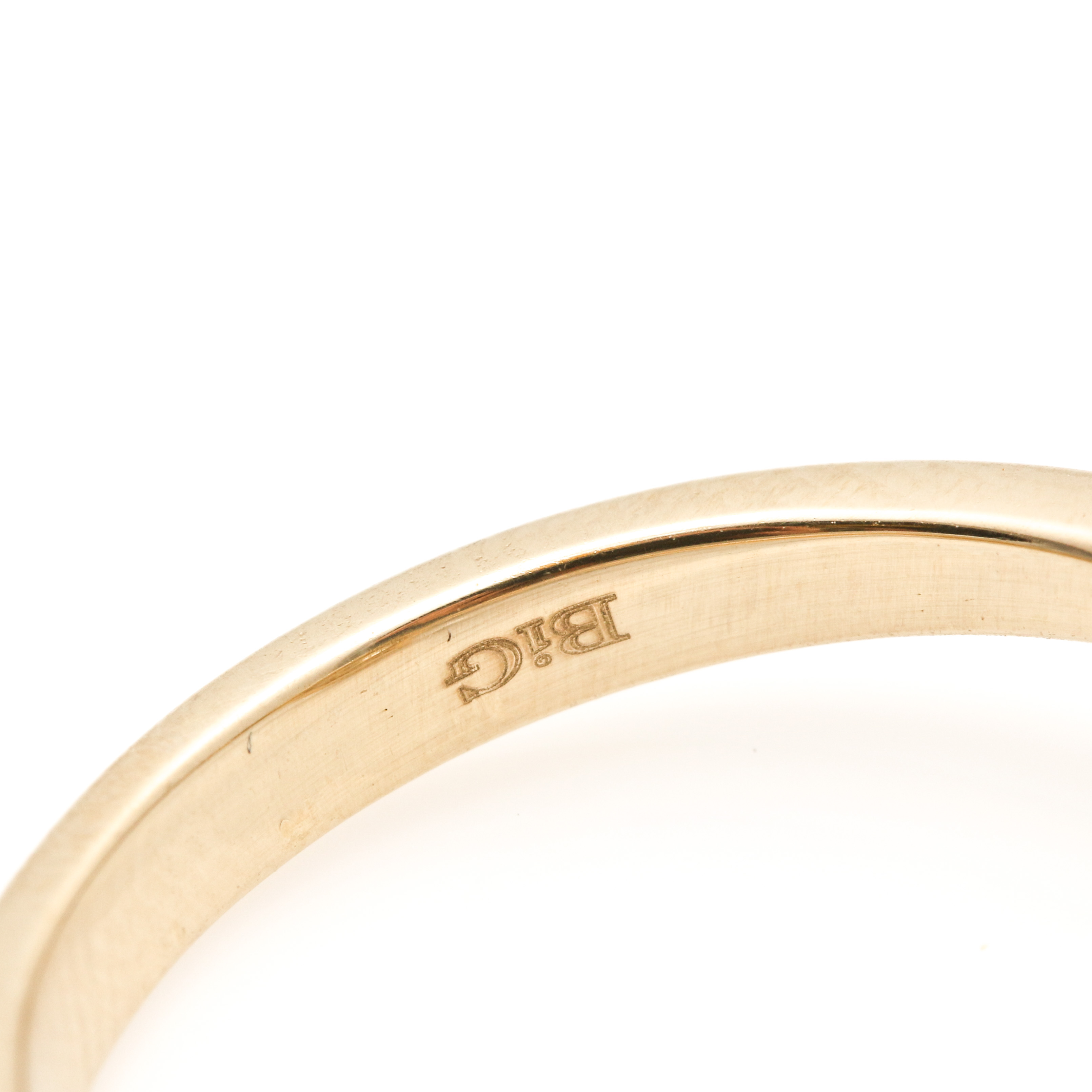 14K Yellow Gold Diamond Ring