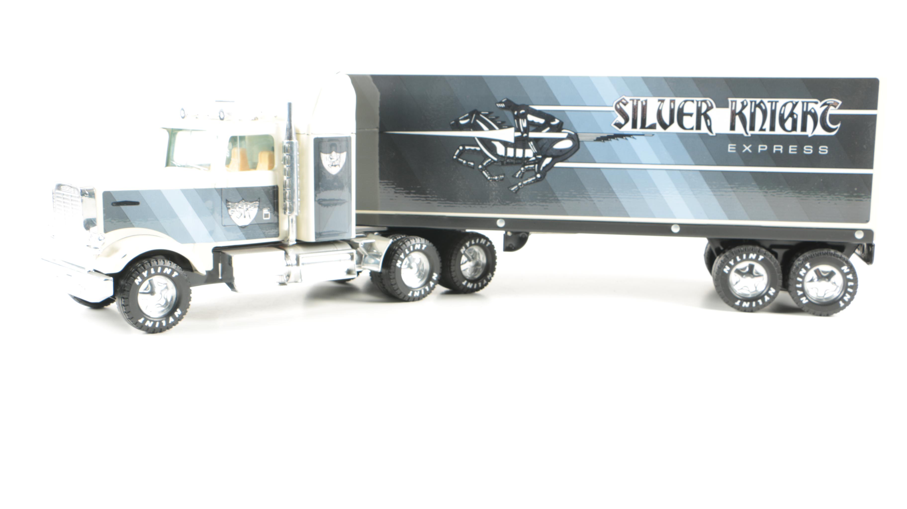 Silver Knight Express Die-Cast Semi-Truck