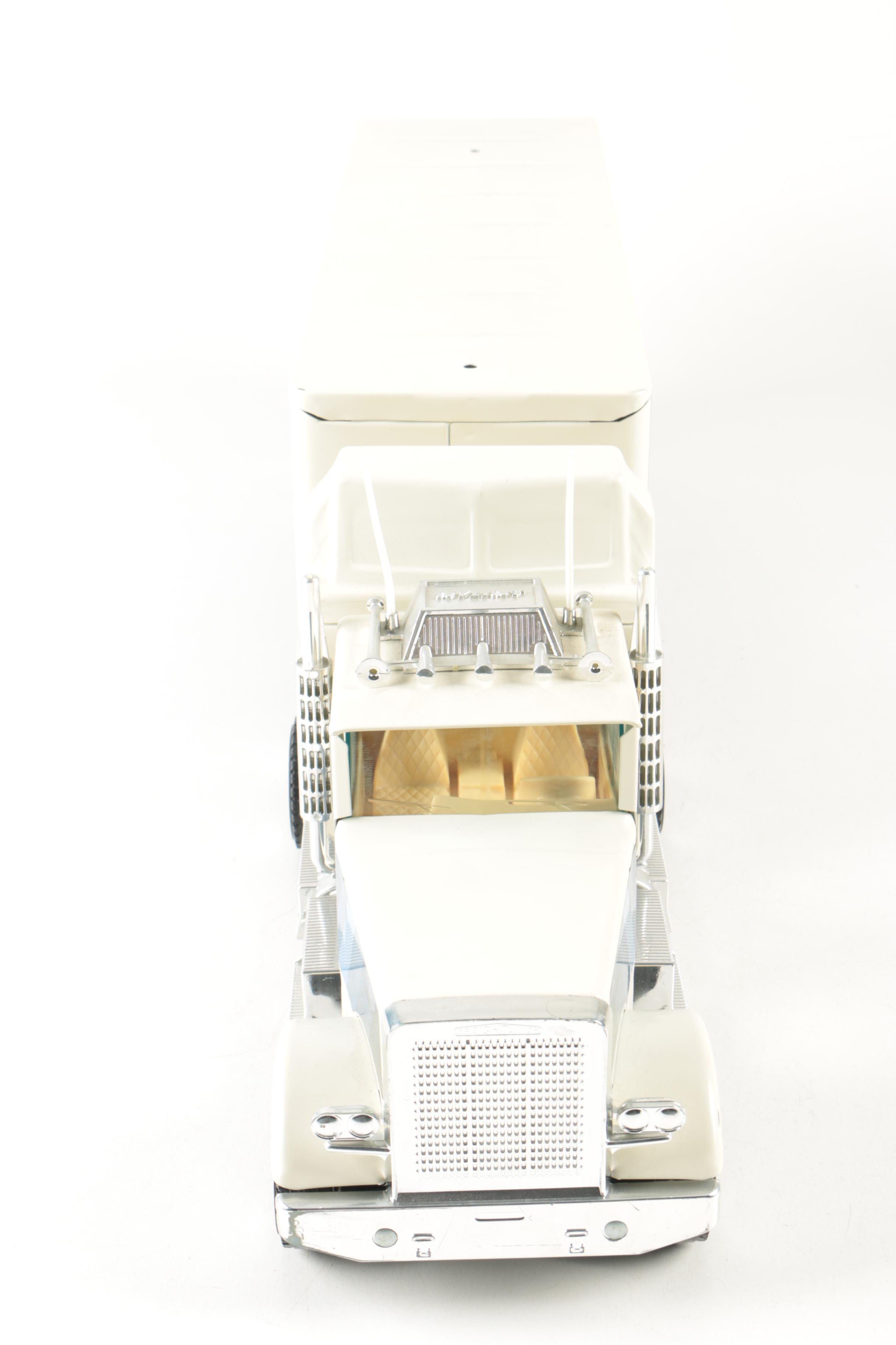 Silver Knight Express Die-Cast Semi-Truck