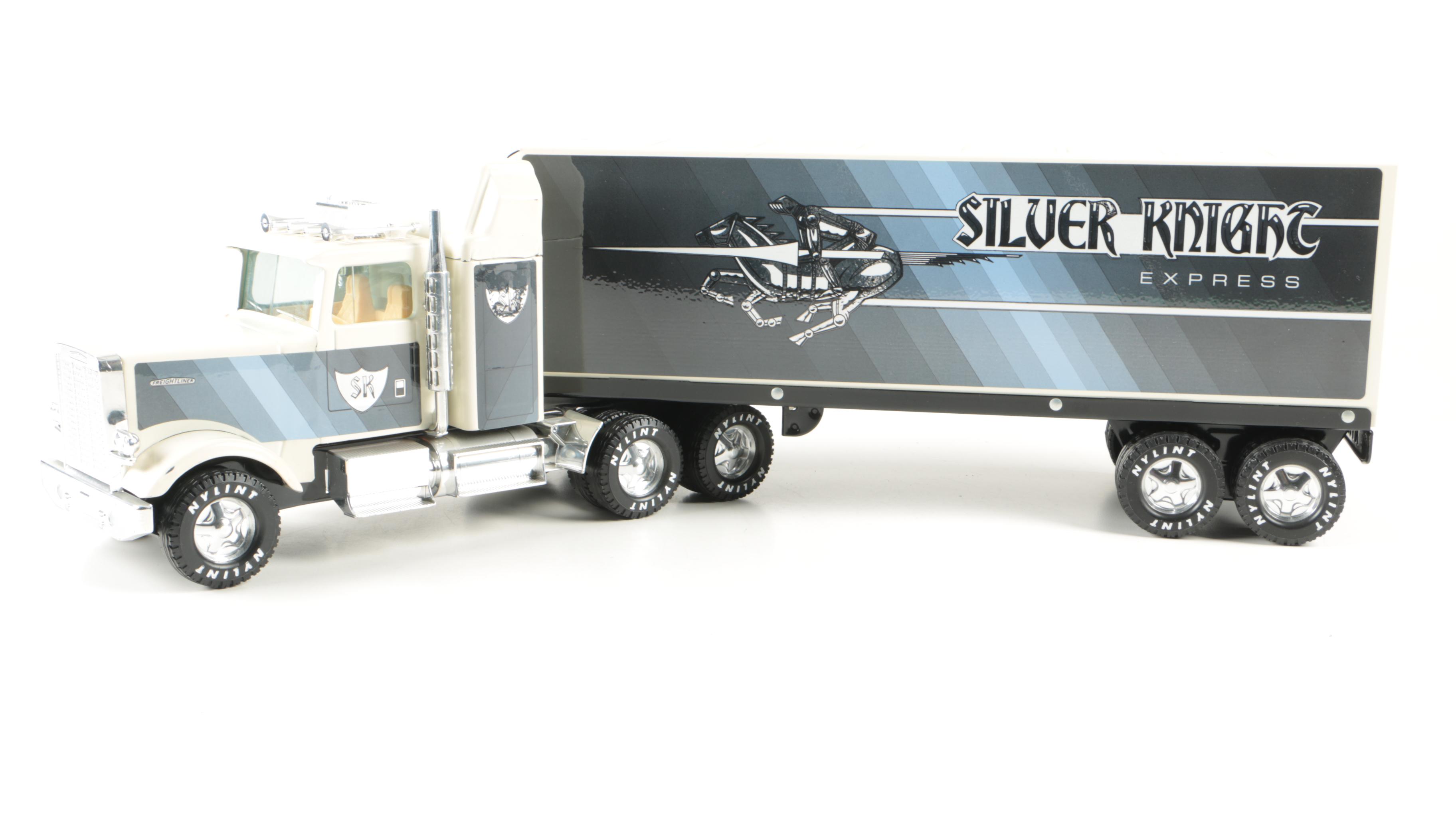 Silver Knight Express Die-Cast Semi-Truck