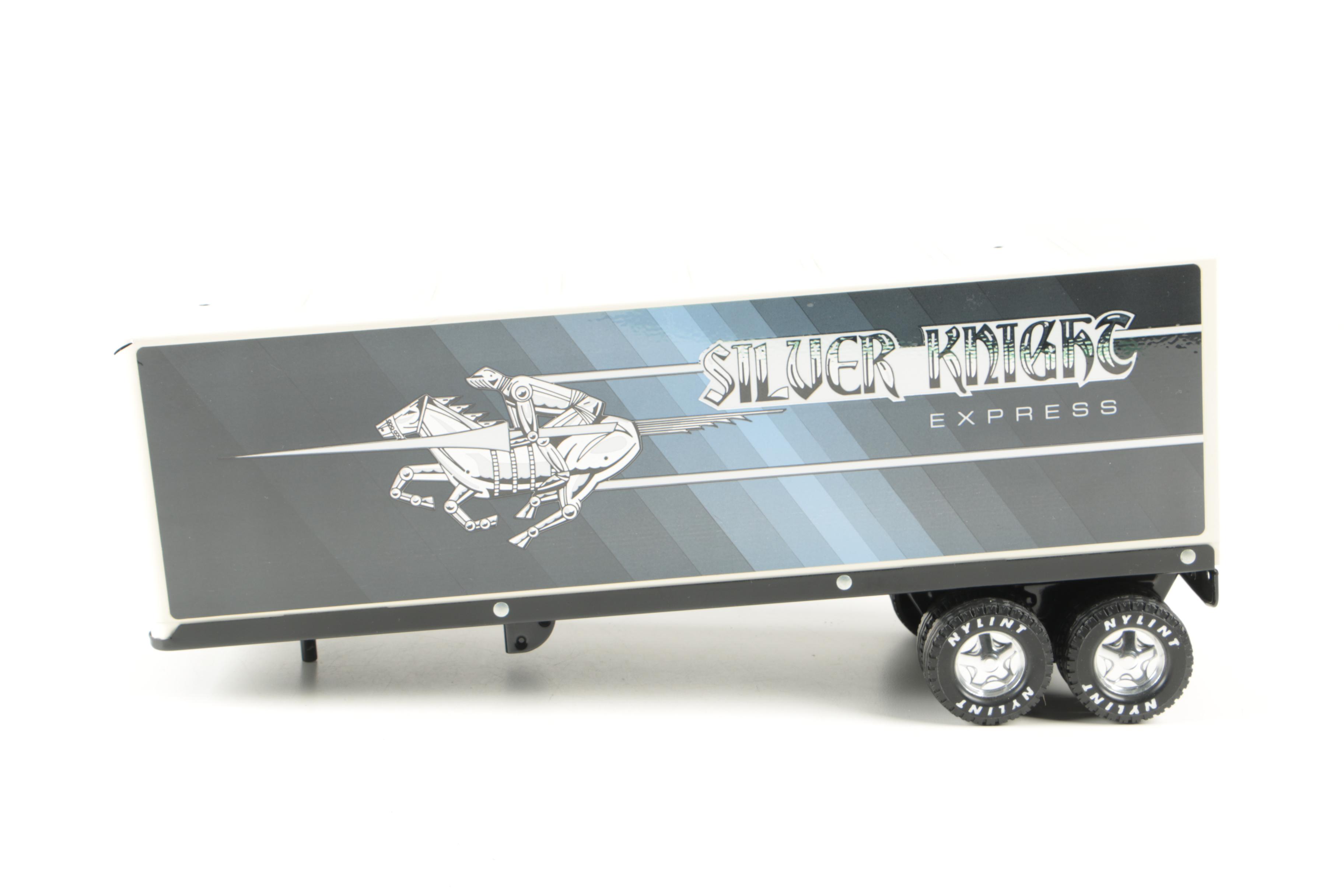 Silver Knight Express Die-Cast Semi-Truck
