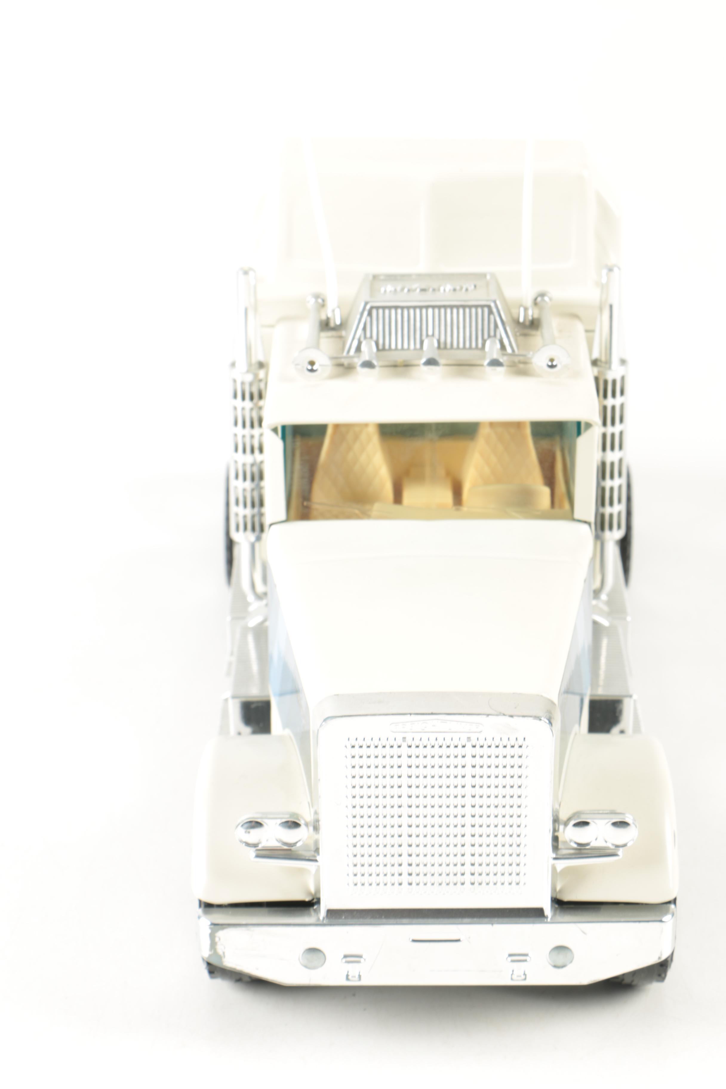 Silver Knight Express Die-Cast Semi-Truck