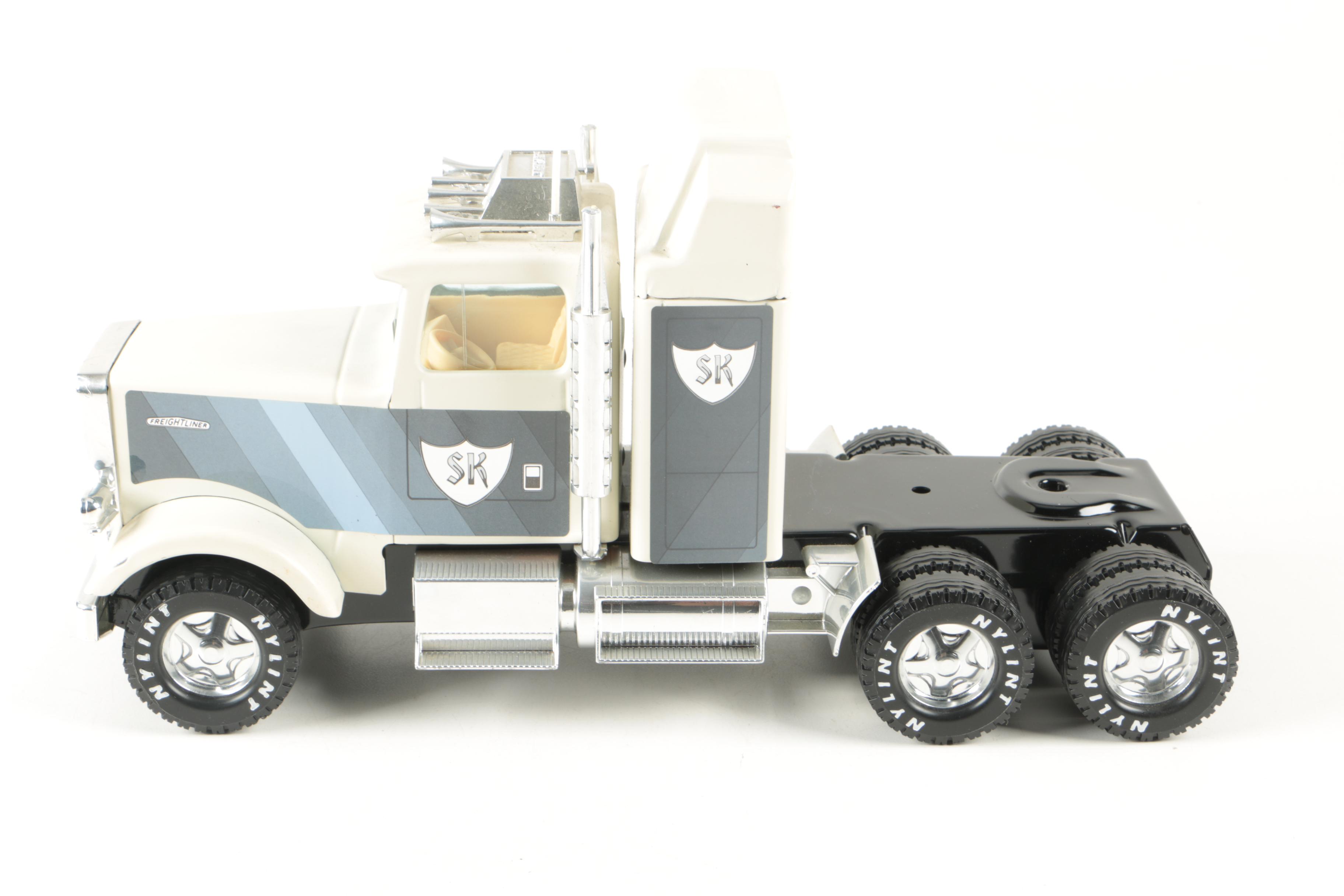 Silver Knight Express Die-Cast Semi-Truck
