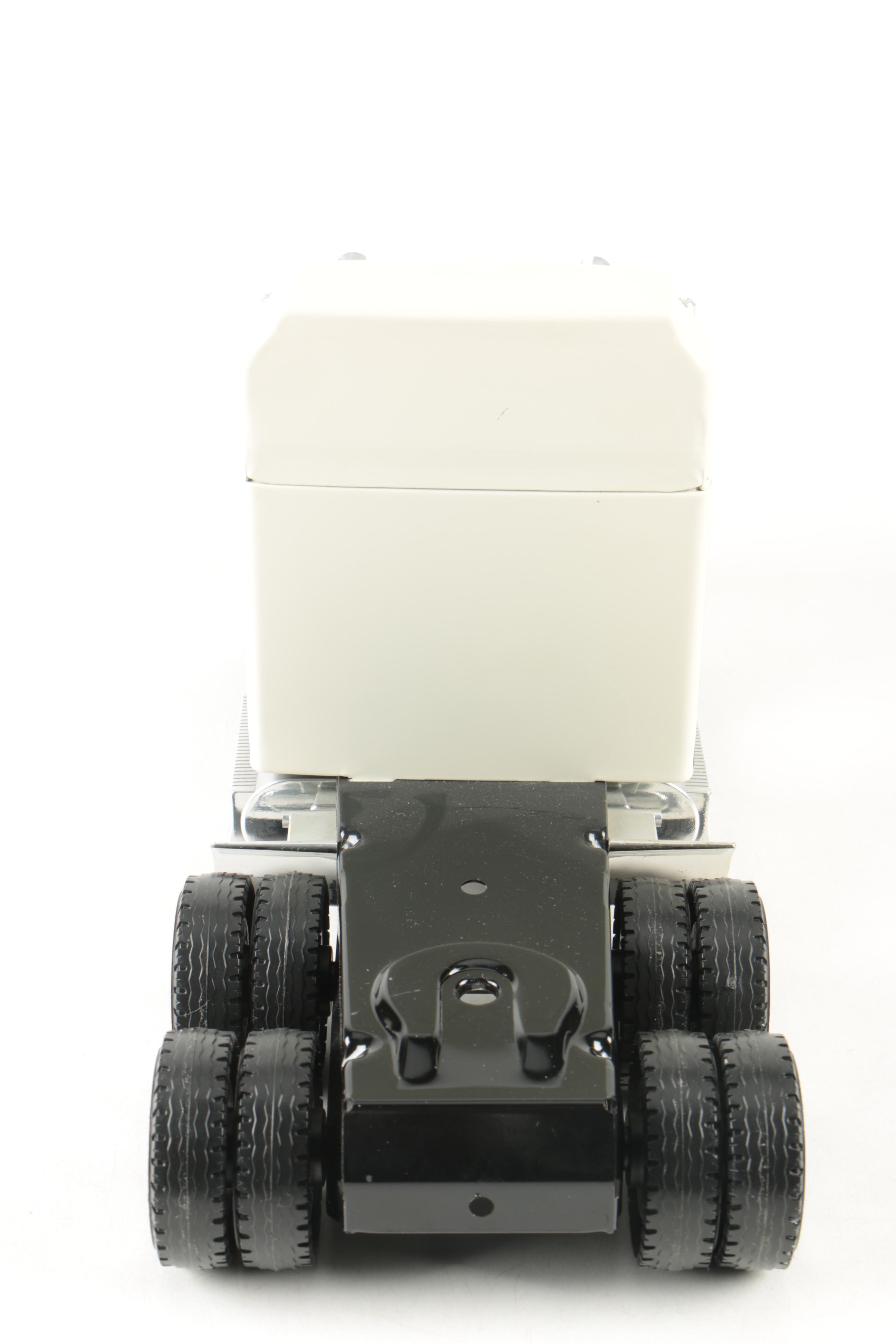 Silver Knight Express Die-Cast Semi-Truck