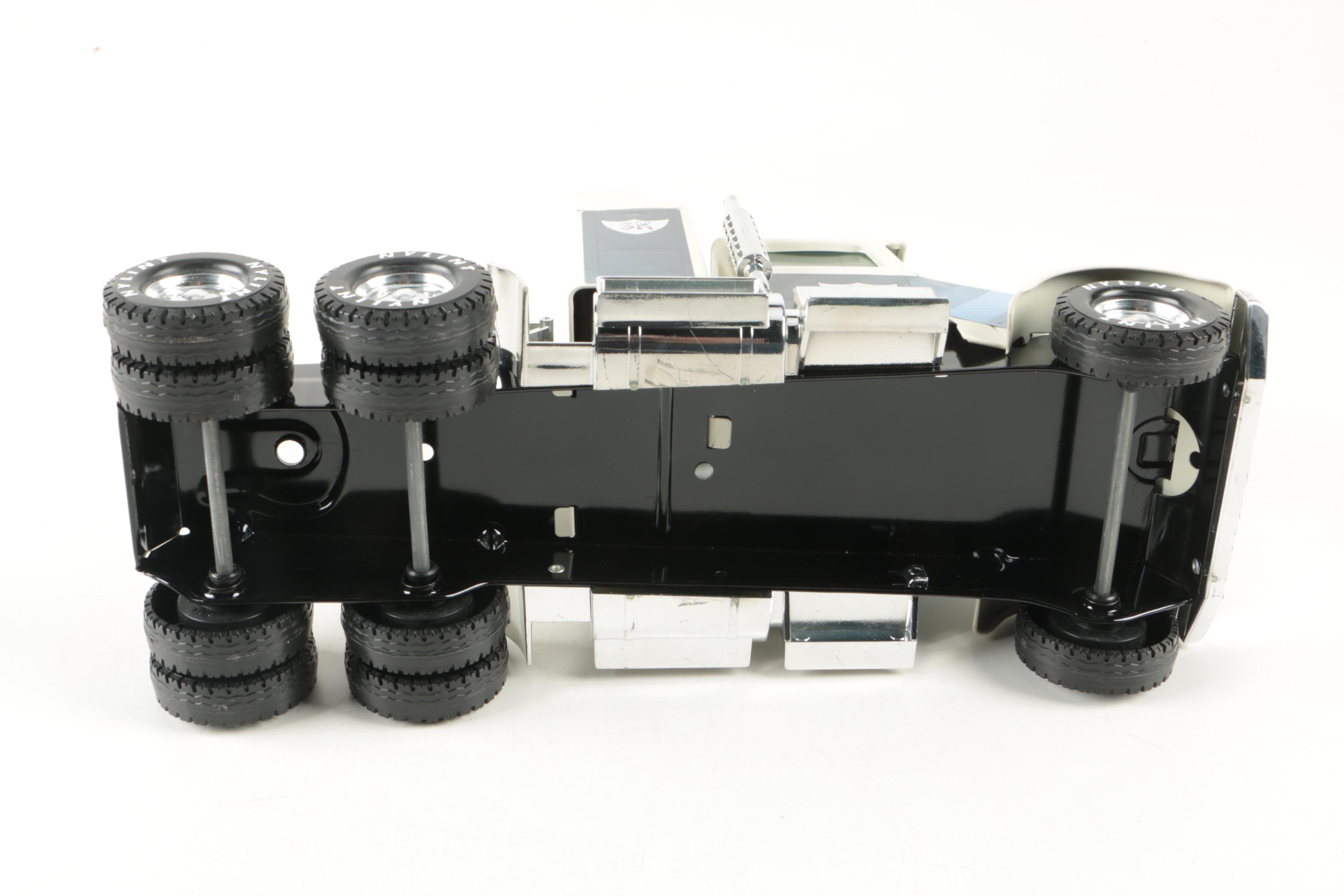 Silver Knight Express Die-Cast Semi-Truck