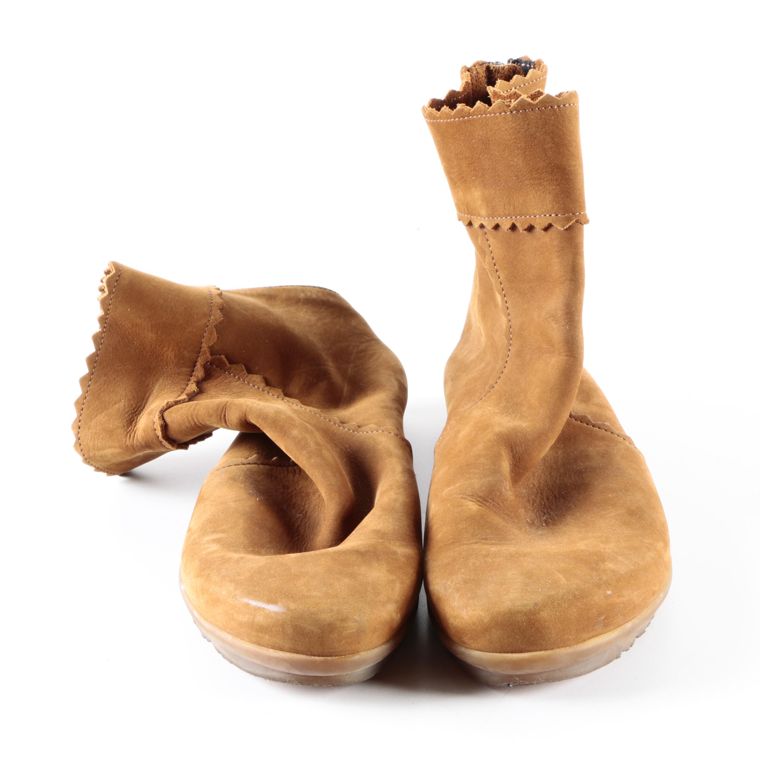 Fly London and Arche Women's Brown Leather Boots