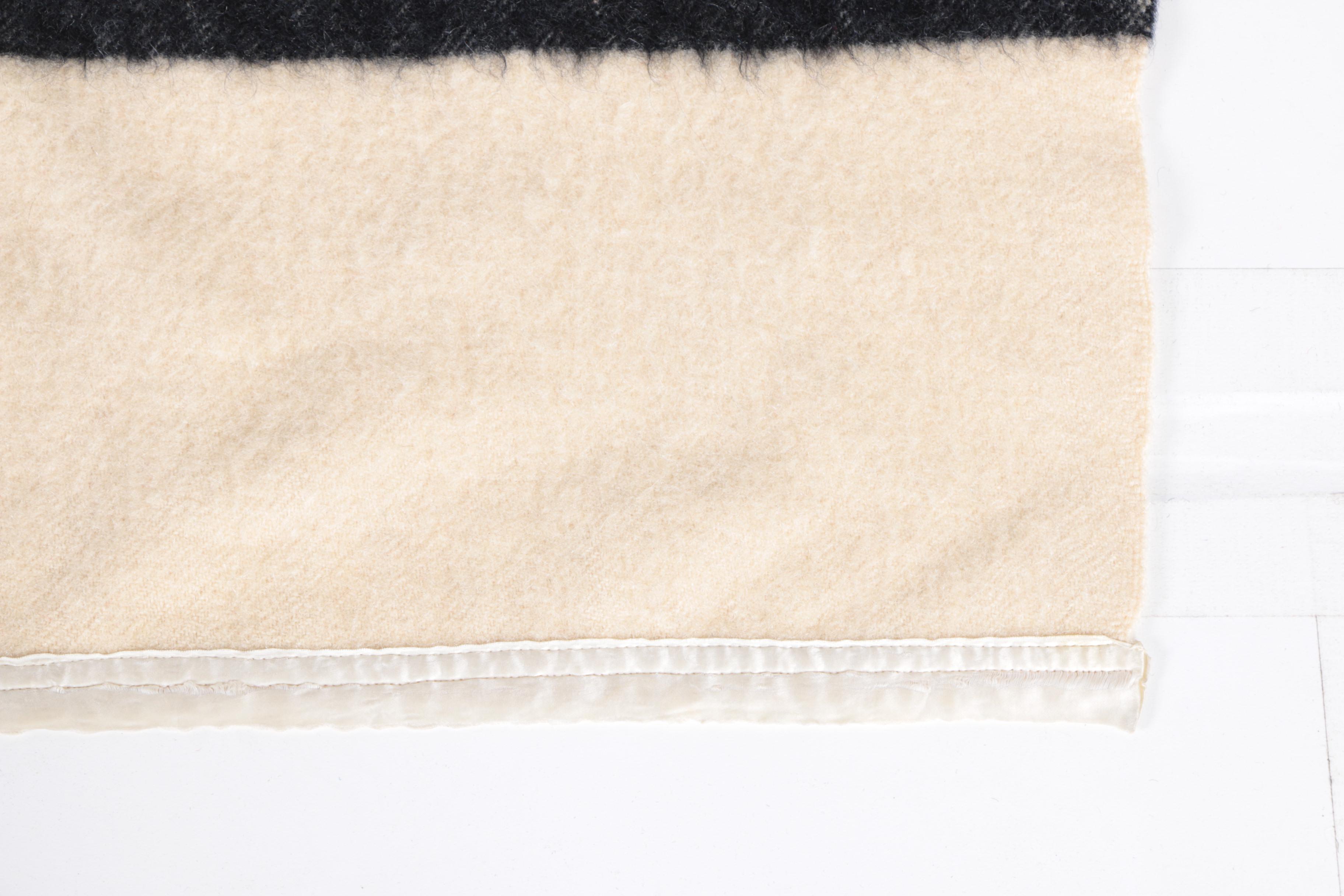 Vintage Hudson's Bay Point Wool Blanket