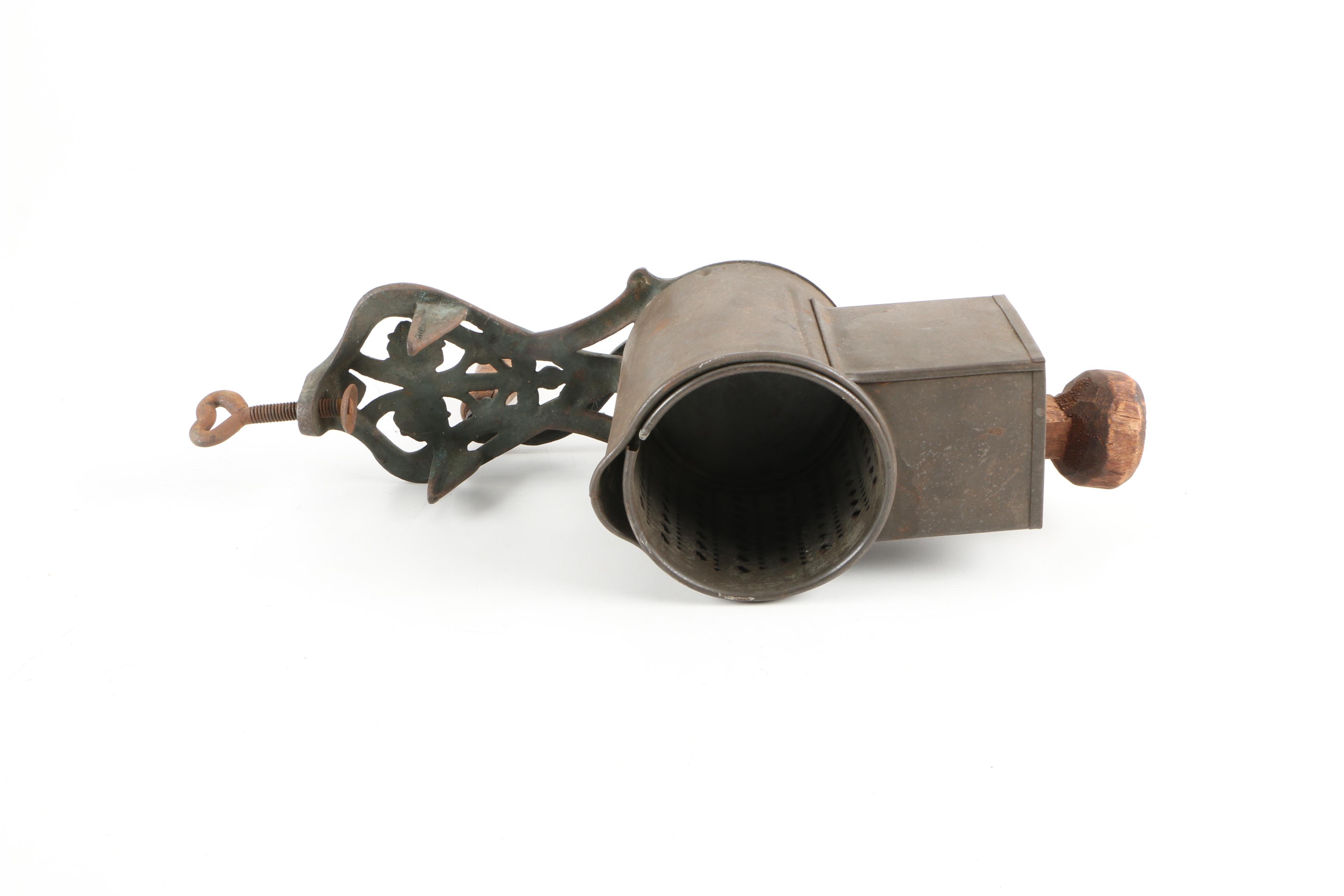 Vintage Metal Cheese Grater